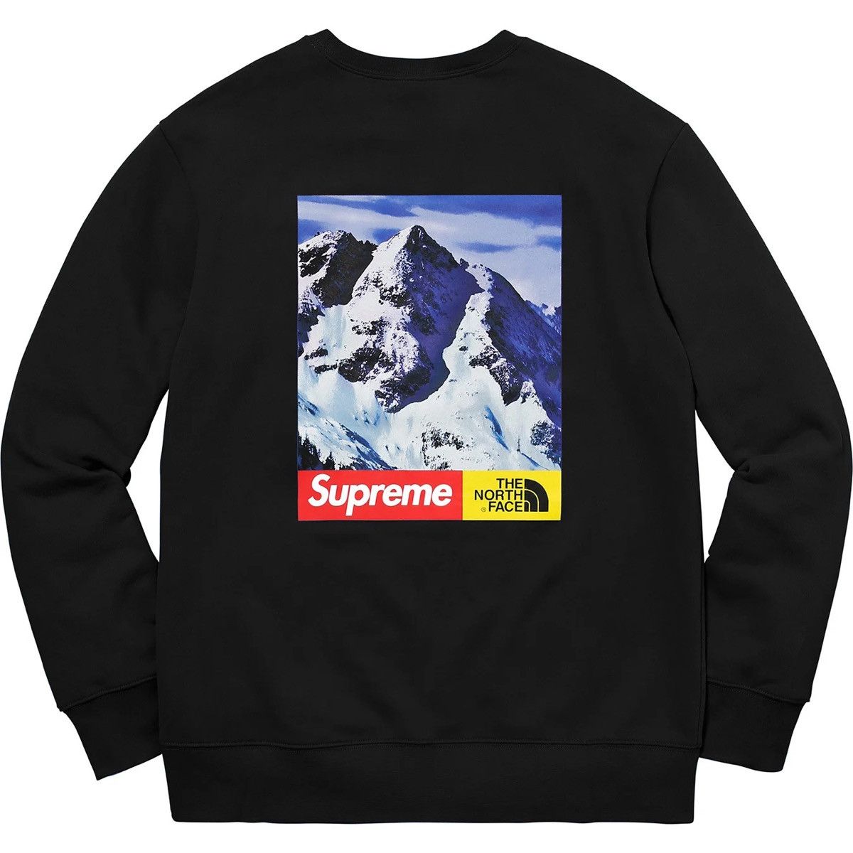 Supreme The North Face Mountain Crewneck Grailed