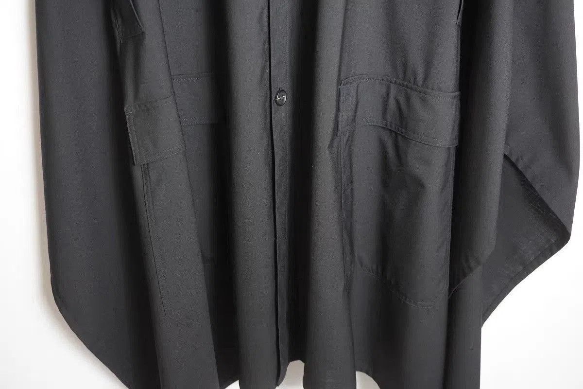 Yohji Yamamoto Black Long Sleeve Button-Up Shirt Size L. Size US L / EU 52-54 / 3 - 3 Thumbnail