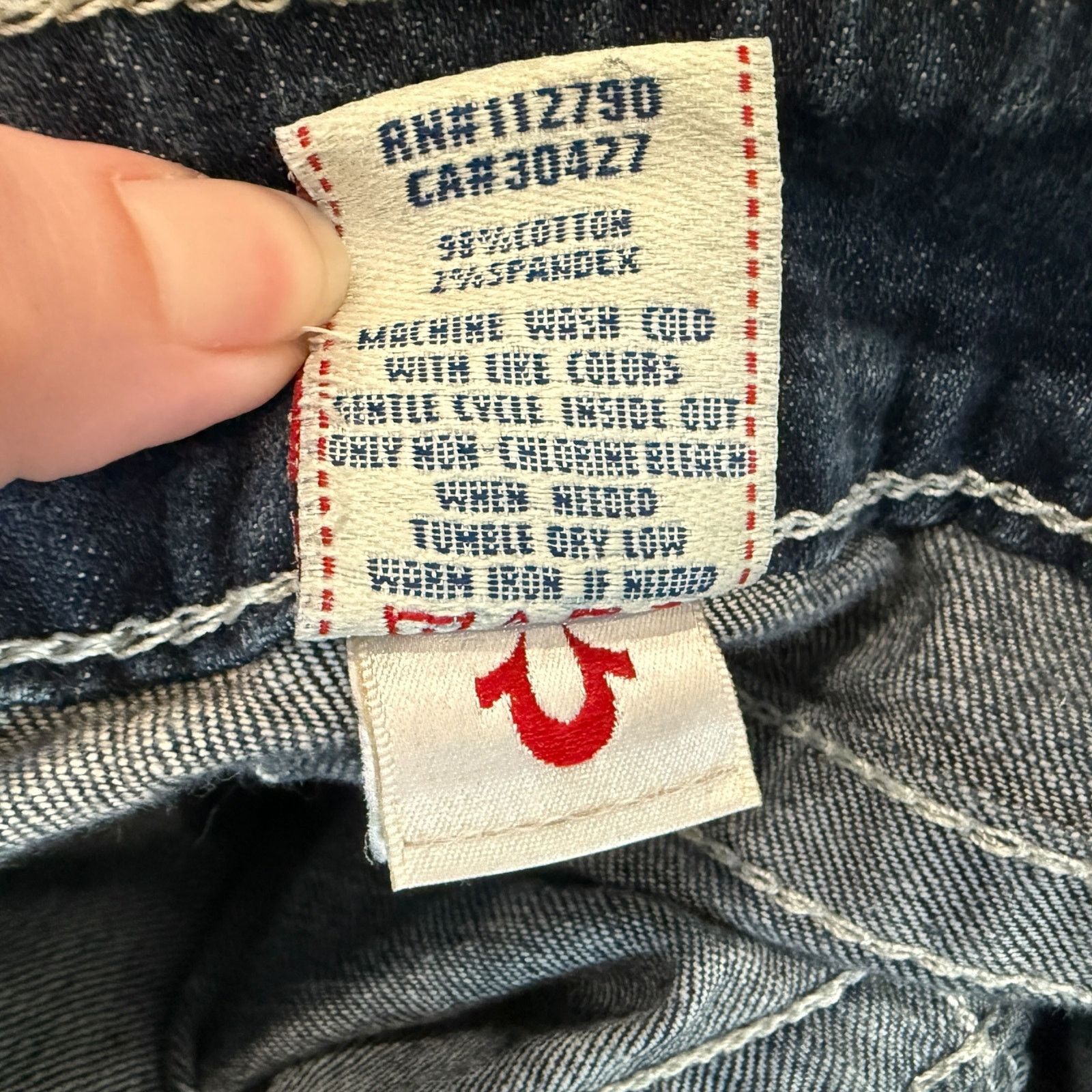True Religion True Religion High Rise Boot Jeans Size 28" / US 6 / IT 42 - 6 Thumbnail