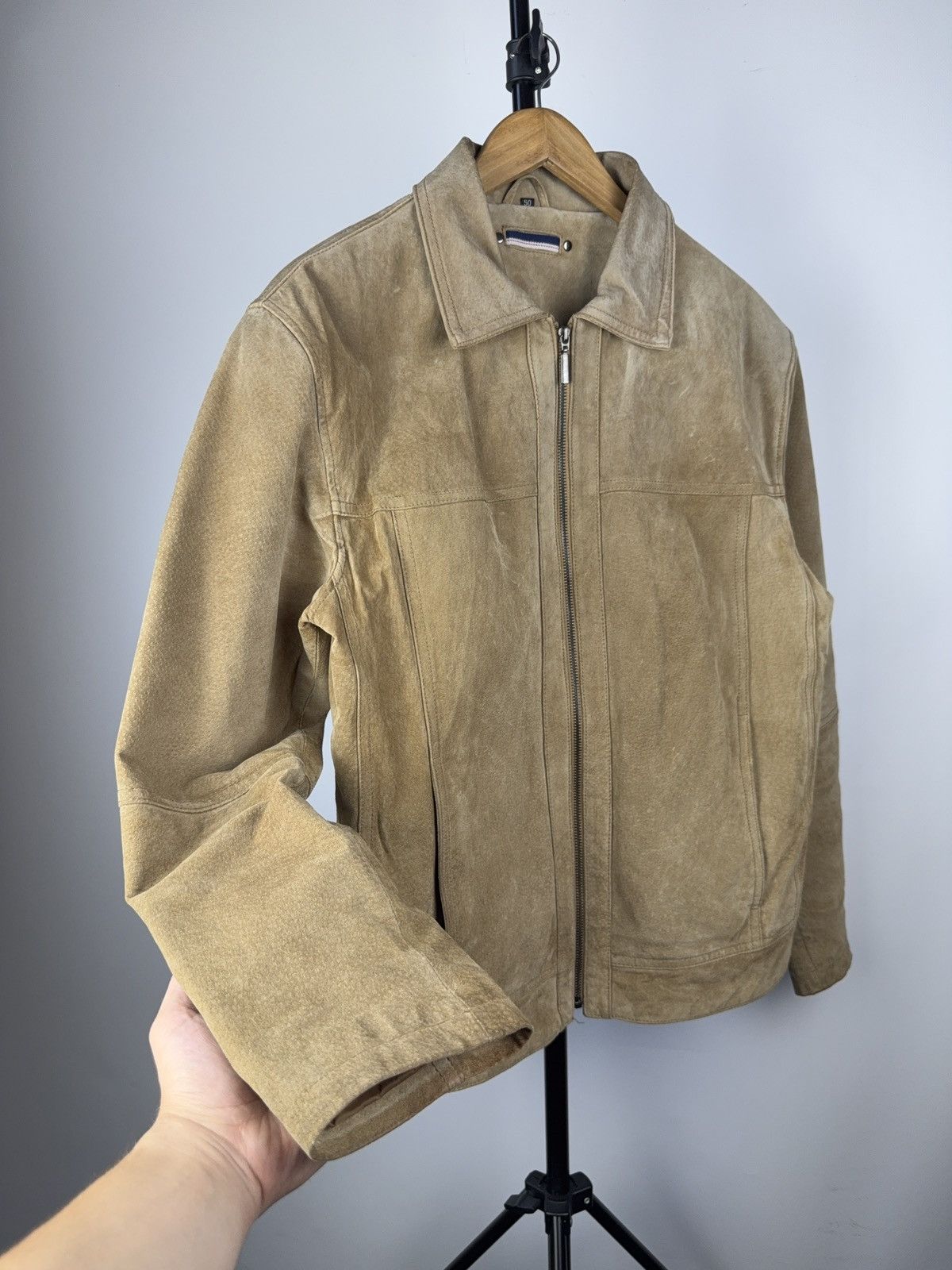 Vintage Vintage 90s Avant Garde Leather Biker MOTO Y2K Jacket Size US M / EU 48-50 / 2 - 5 Thumbnail