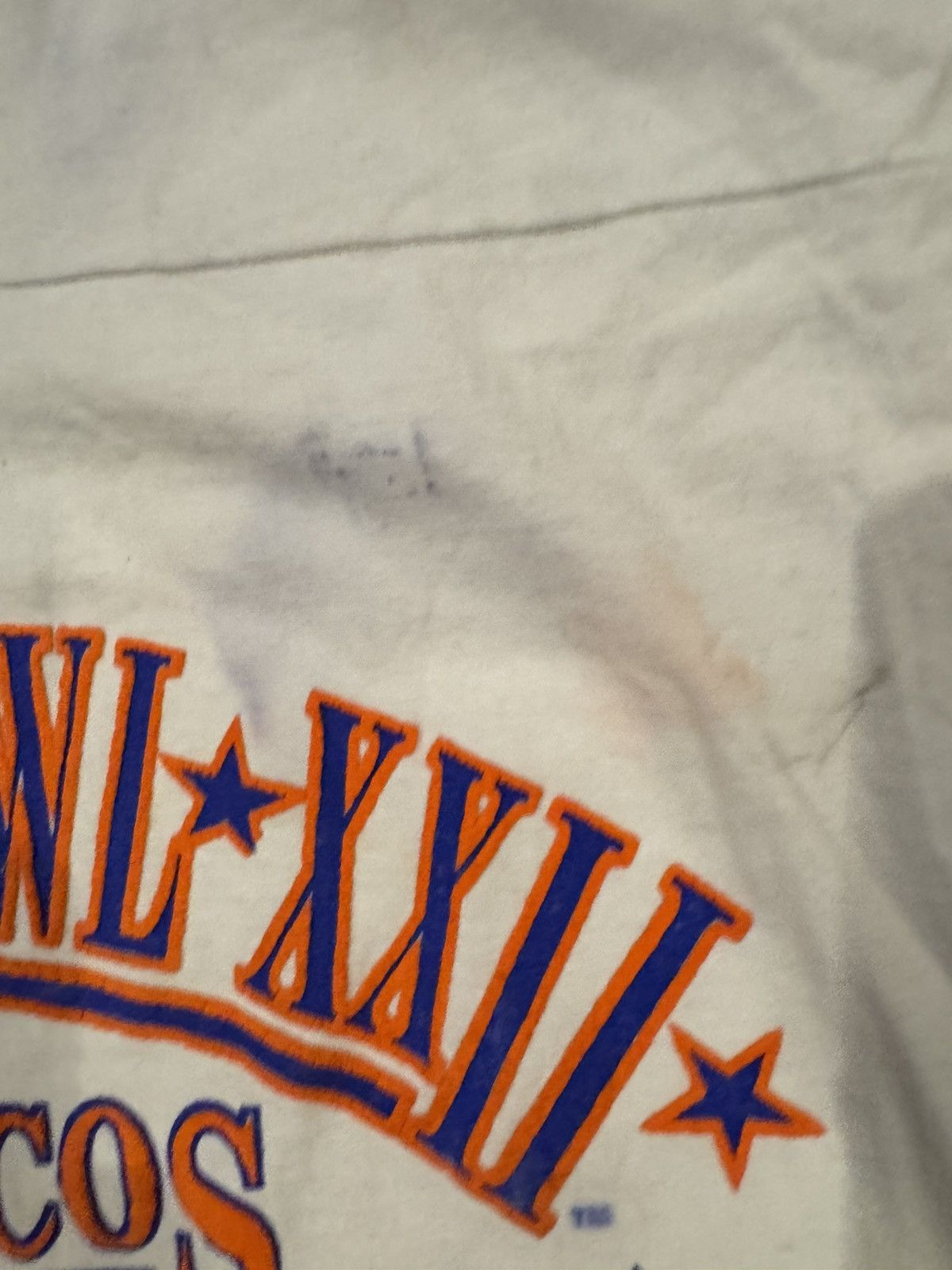 Logo 7 Logo 7 Super Bowl XXII Broncos Shirt USA XL Vintage 80s Size US XL / EU 56 / 4 - 4 Thumbnail