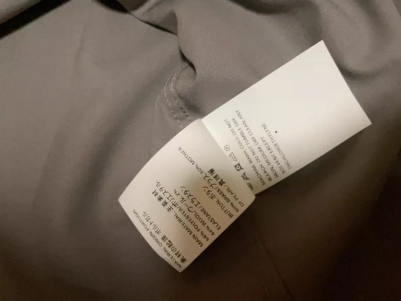 Our Legacy Our Legacy size44 Gray long-sleeved work shirt Size US S / EU 44-46 / 1 - 4 Thumbnail