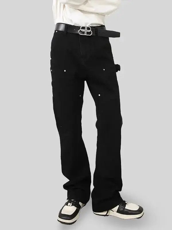 Japanese Brand × Jean Casual loose fitting straight leg jeans Size US 30 / EU 46 - 1 Thumbnail