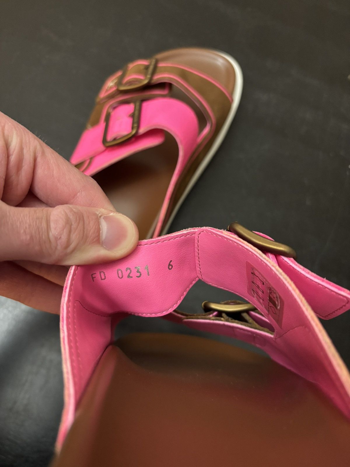 Louis Vuitton Louis Vuitton LV Trainer Mule Sandals Brown Pink Size US 6 / EU 39 - 8 Thumbnail