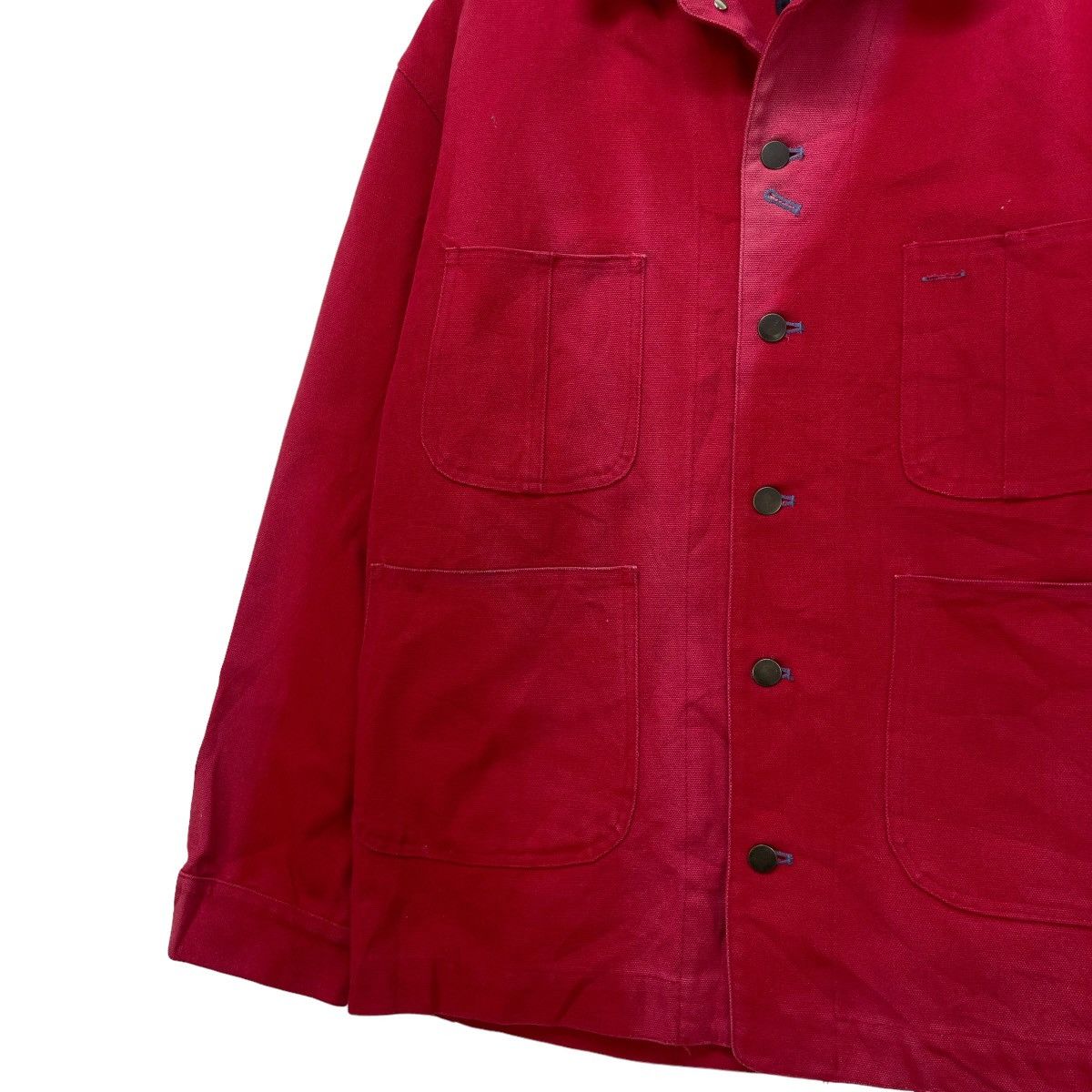 Japanese Brand 🔥Vintage Japanese Brand Crop Chore Sunfaded Chore Jacket Size US M / EU 48-50 / 2 - 4 Thumbnail