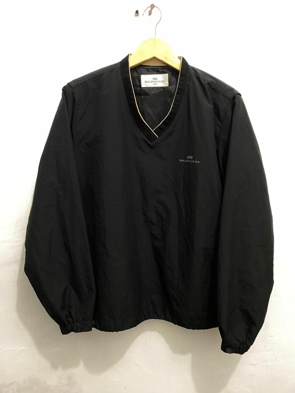 Balenciaga 💥All Black💥Balenciaga Track Sweatshirt Size US L / EU 52-54 / 3 - 1 Thumbnail