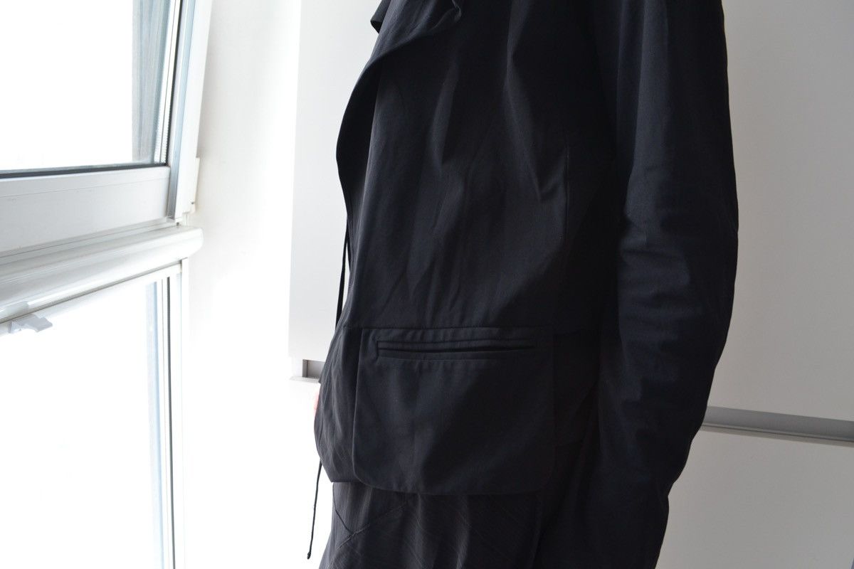 Marithe + Francois Girbaud 🔴 Marithe Francois Girbaud Jacket Cape Blazer Nylon Black Size M / US 6-8 / IT 42-44 - 3 Thumbnail