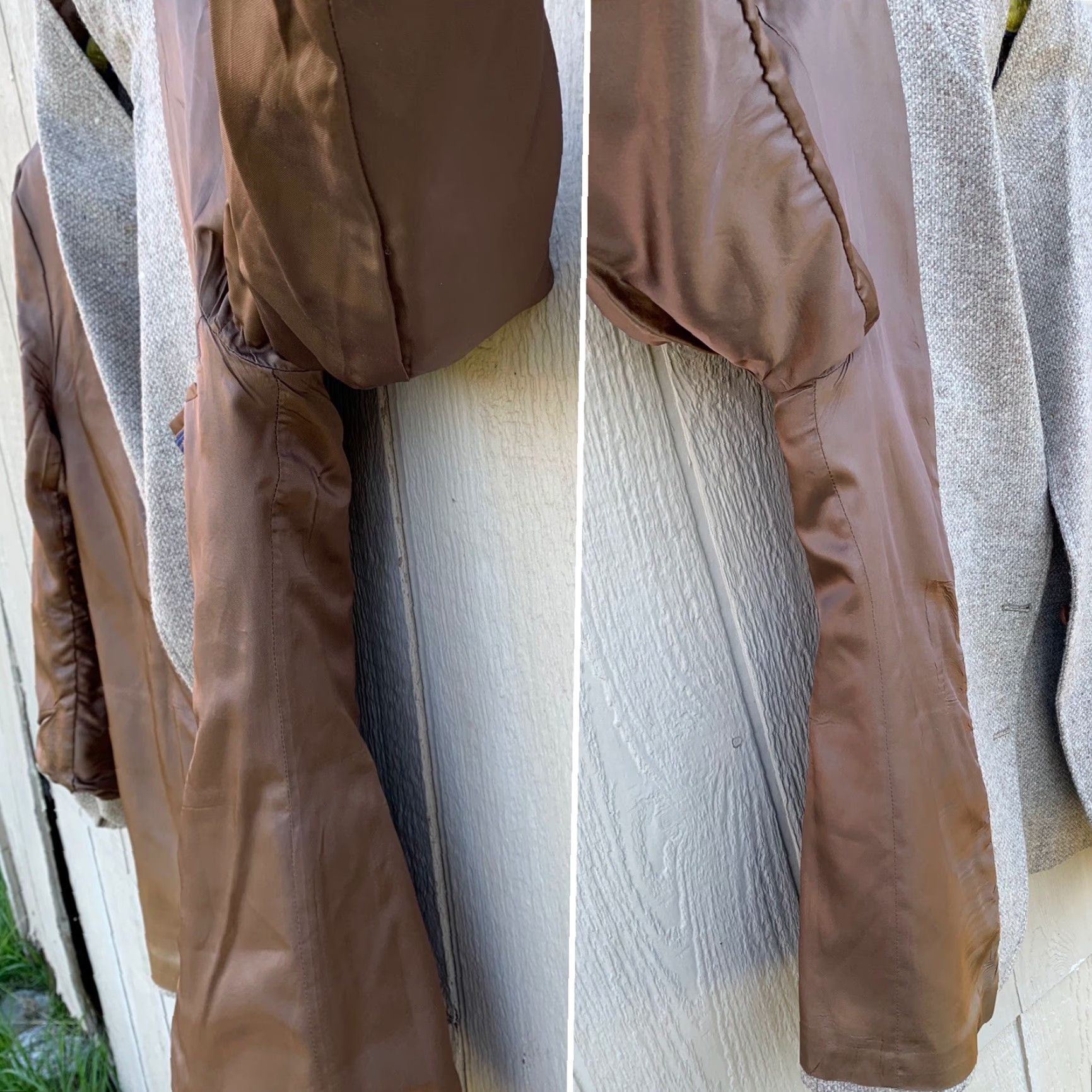 Pendleton VINTAGE Pendleton 100% virgin wool blazer Mens 42 Tweed Beige Jacket Notes: See Pics Size 42R - 7 Thumbnail