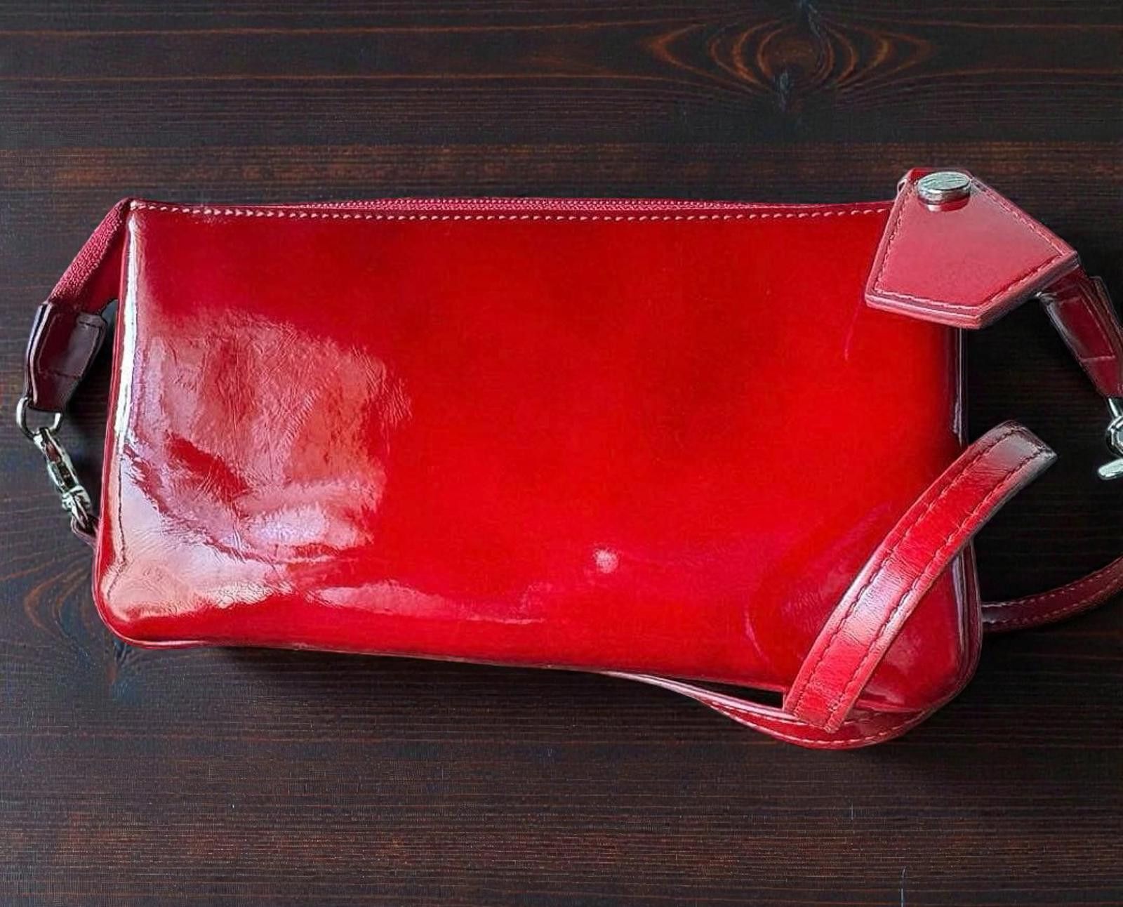Vivienne Westwood Vivienne Westwood - Red Patent Leather Handbag Size ONE SIZE - 2 Thumbnail