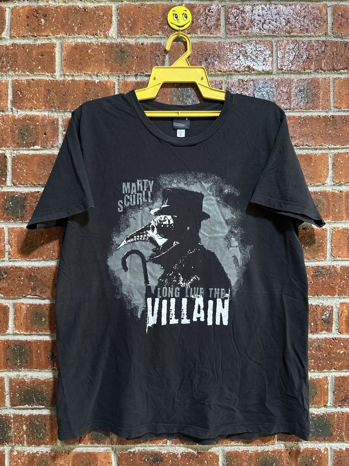 Vintage Marty Scurll Long Live The Villain Faded Tee