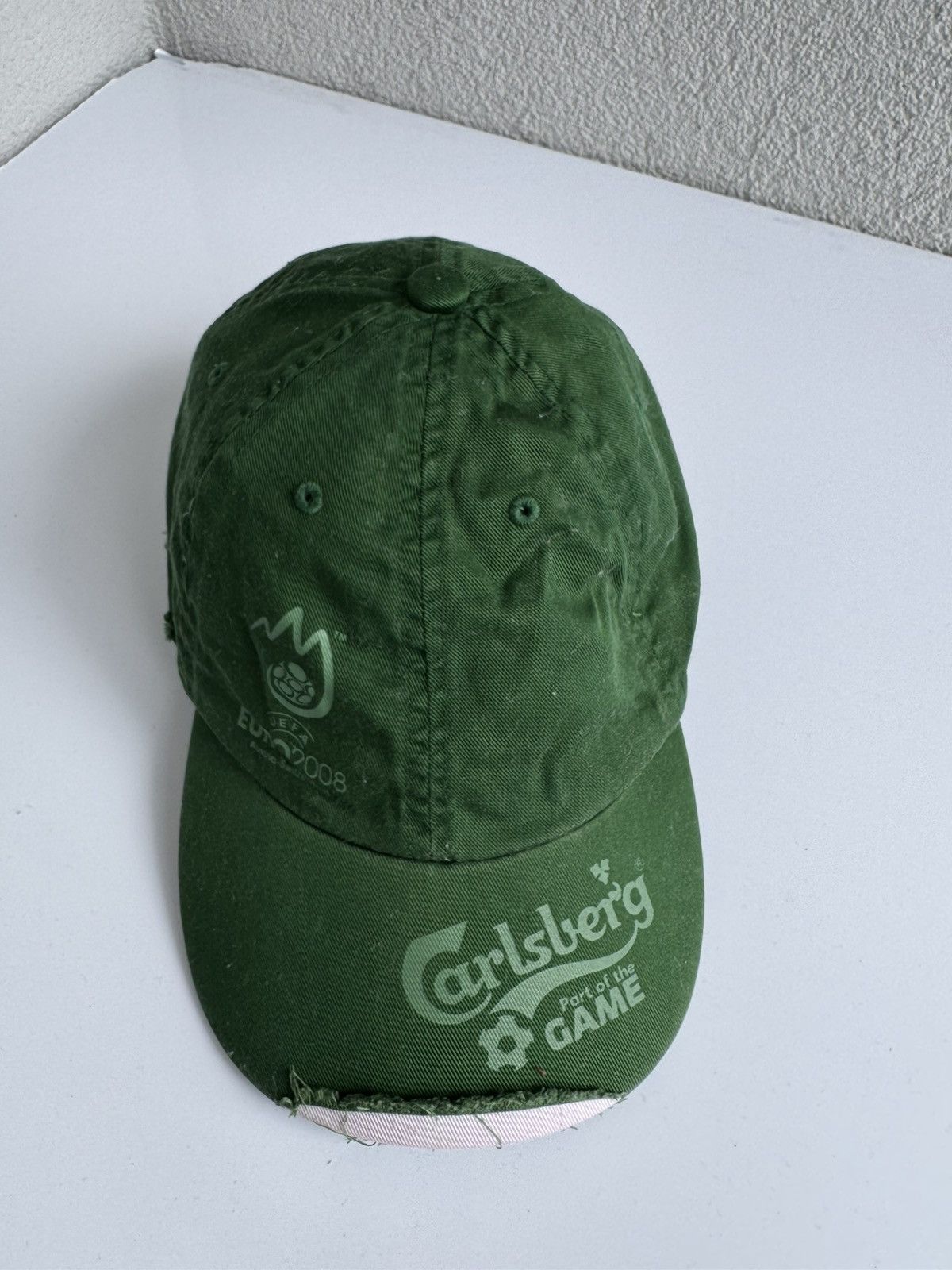 Vintage Carlsberg EURO 2008 Cap Vintage Size ONE SIZE - 2 Thumbnail