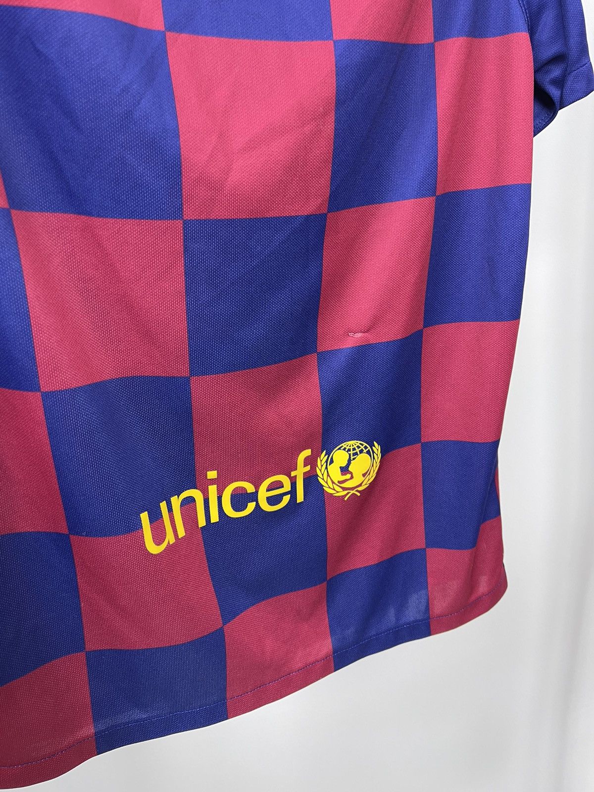 Nike Nike FC Barcelona Soccer Home Short Jersey 2019/2020 Size M Size US M / EU 48-50 / 2 - 9 Thumbnail