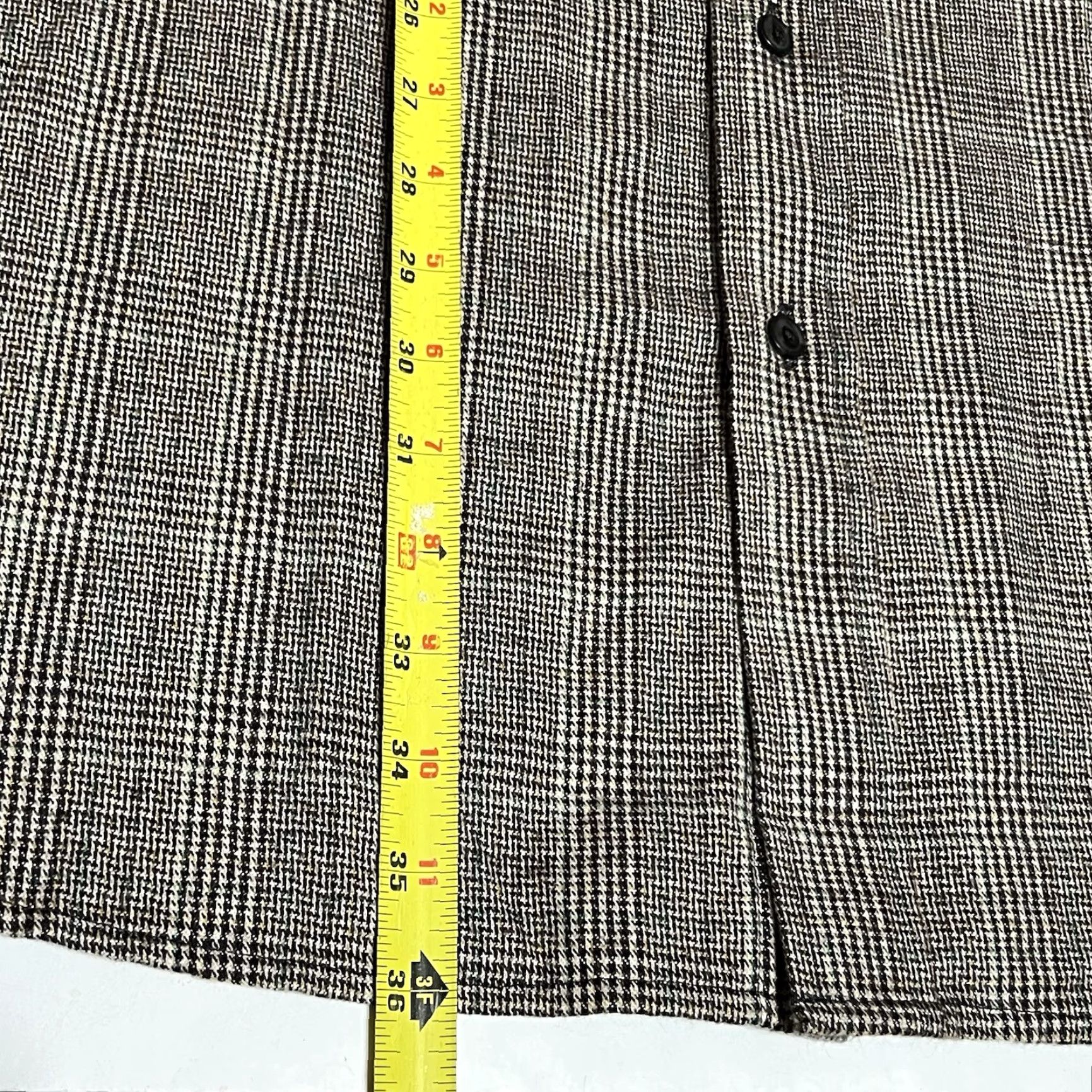 Roundtree & Yorke NWT Roundtree & Yorke Portuguese Flannel Shirt Mens 3XT Tall Houndstooth Size US XXL / EU 58 / 5 - 5 Thumbnail