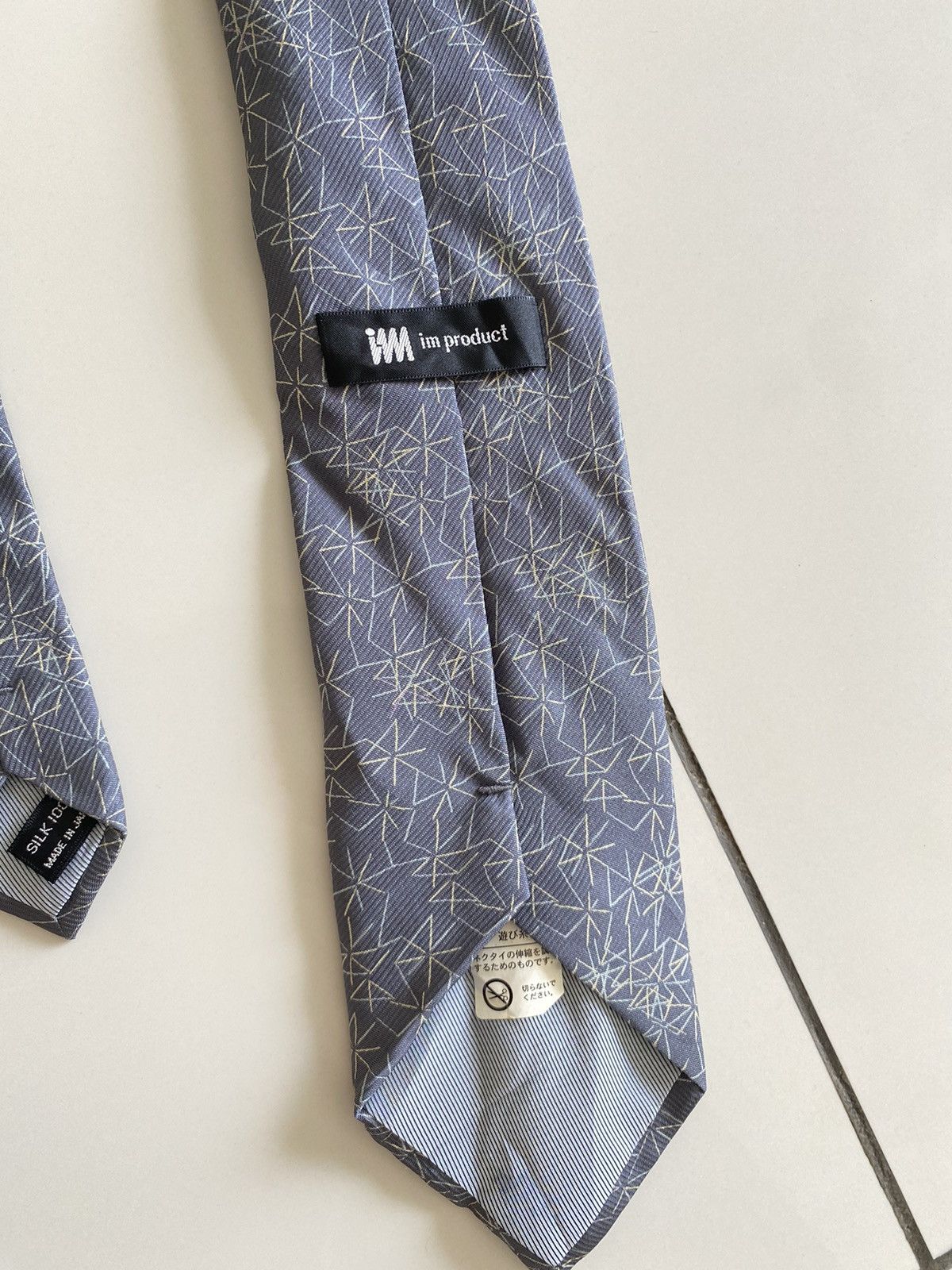 Homme Plisse Issey Miyake × Issey Miyake × Vintage ISSEY MIYAKE STUDIO VINTAGE SILK NECK TIE Size ONE SIZE - 4 Thumbnail