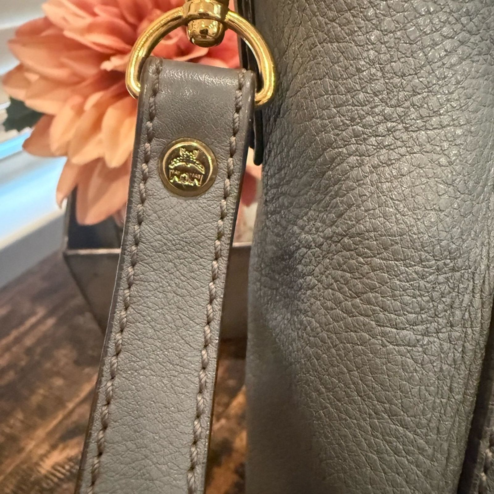 MCM MCM Chocolate gray Leather 2-Way Size ONE SIZE - 3 Thumbnail