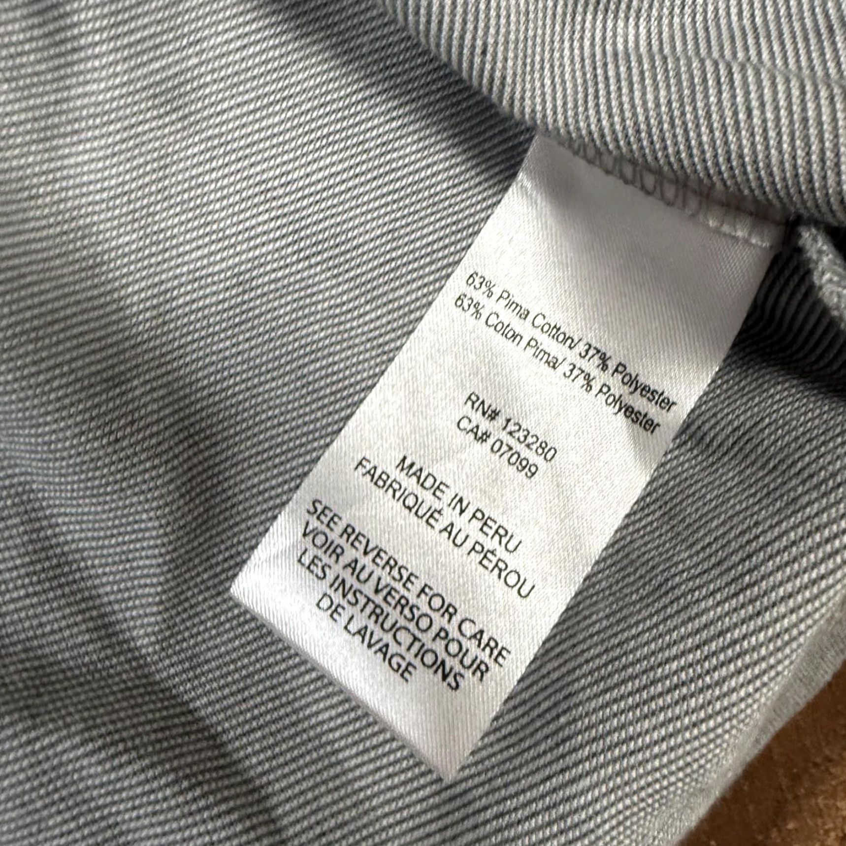 TravisMathew VINTAGE? Travis Mathew Short Sleeve Performance Polo Shirt Gray 3XL XXXL Men Shirt Mens 3XL Polo Shirts Size US XXL / EU 58 / 5 - 5 Thumbnail