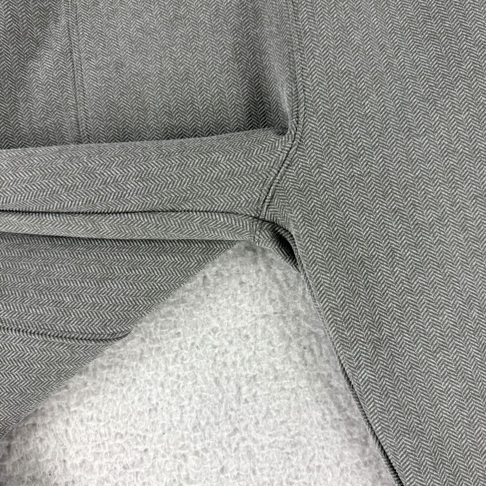 Athleta Athleta Delancey Herringbone Tight Leggings Womens Medium Gray Pull On Stretch Size 32" / US 10 / IT 46 - 4 Thumbnail