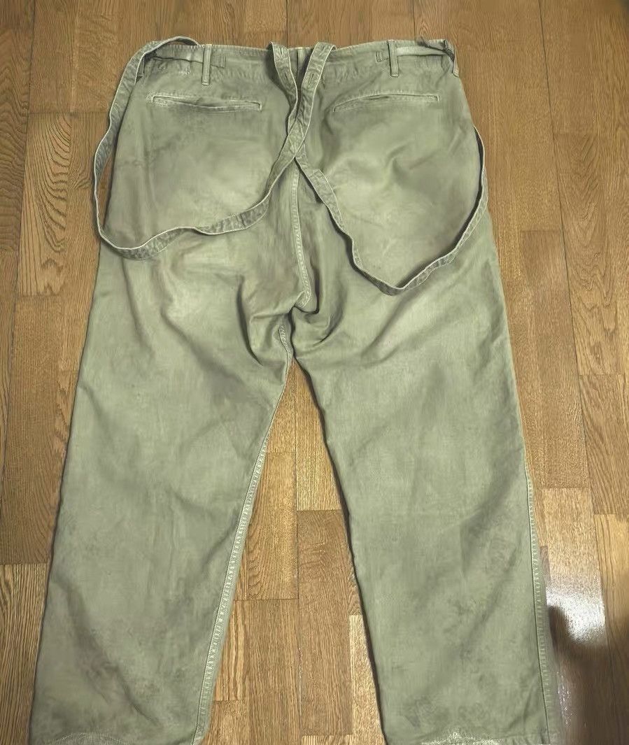 Visvim VISVIM 23SS ALPER BRACES CHINO CRASH (Bib Pants). Size US 36 / EU 52 - 2 Thumbnail