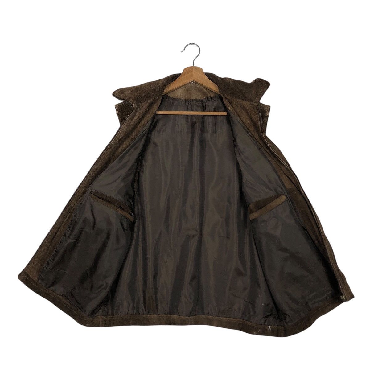 Japanese Brand 📌Vintage Genuine Leather Vest Unbranded Issey Miyake Size US M / EU 48-50 / 2 - 14 Thumbnail