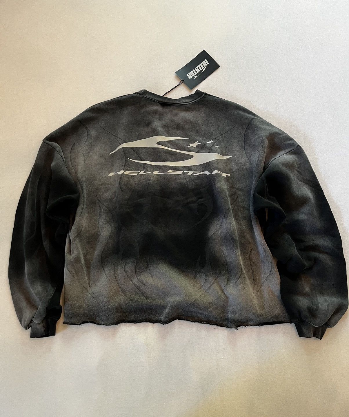 HELLSTAR Hellstar Burned Tribal Crewneck Size US M / EU 48-50 / 2 - 3 Thumbnail