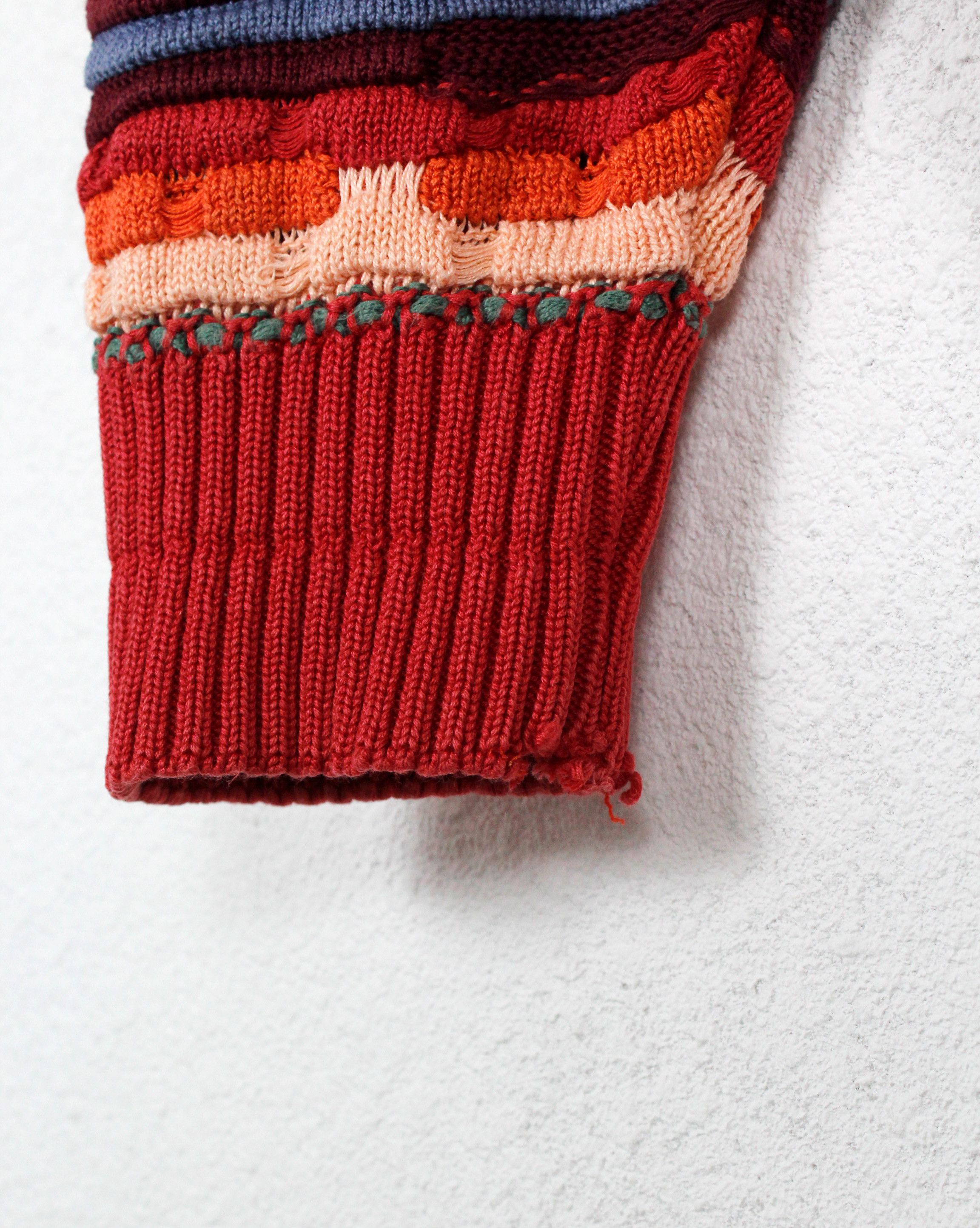 Conte of Florence Vintage Conte Of Florence Coogi Style 3d Knit Sweater Size US M / EU 48-50 / 2 - 7 Thumbnail