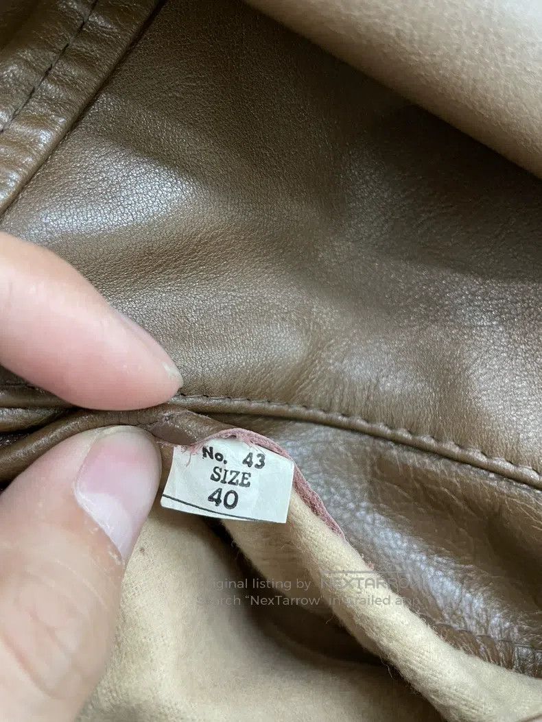 Schott Schott The first year of the leather coat Size US M / EU 48-50 / 2 - 4 Thumbnail