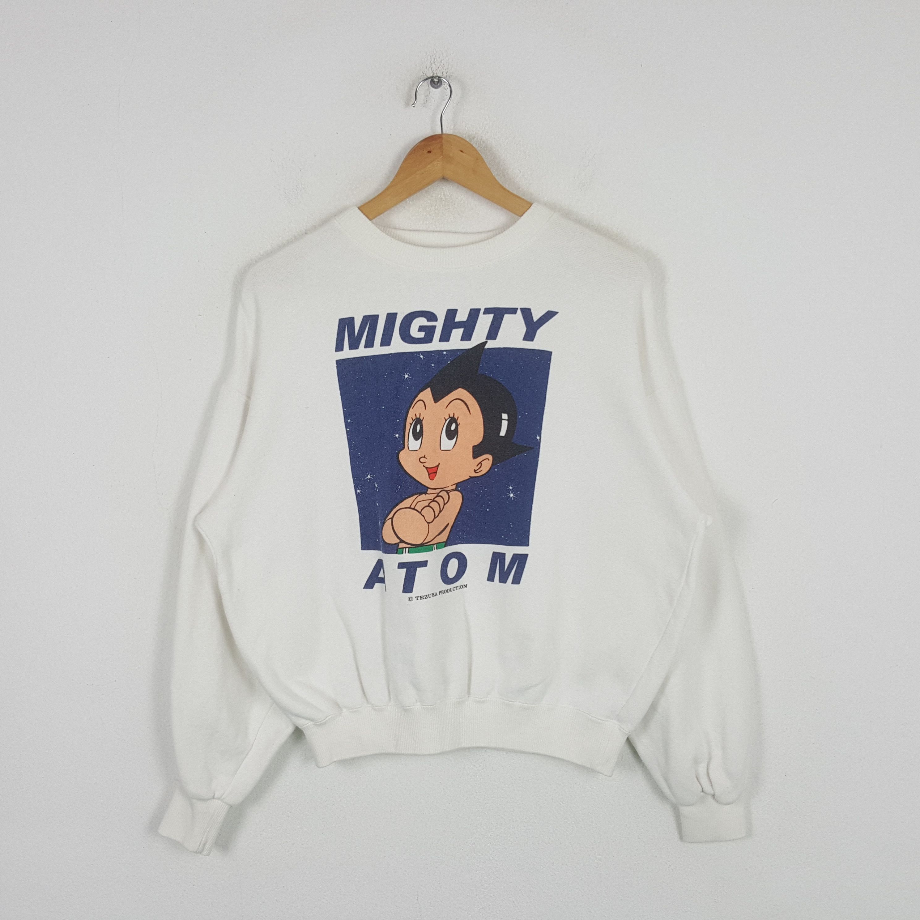 Anime Vintage Mighty Atom Astro Boy Bandai Sweatshirt C293N6 Size US L / EU 52-54 / 3 - 1 Thumbnail