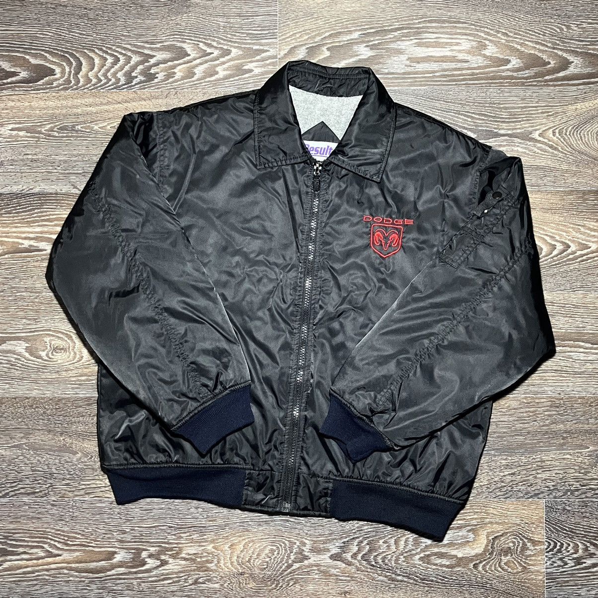 NASCAR DODGE Motorsports Big Logo Embroidery Insulated Nylon Bomber Size US M / EU 48-50 / 2 - 2 Thumbnail