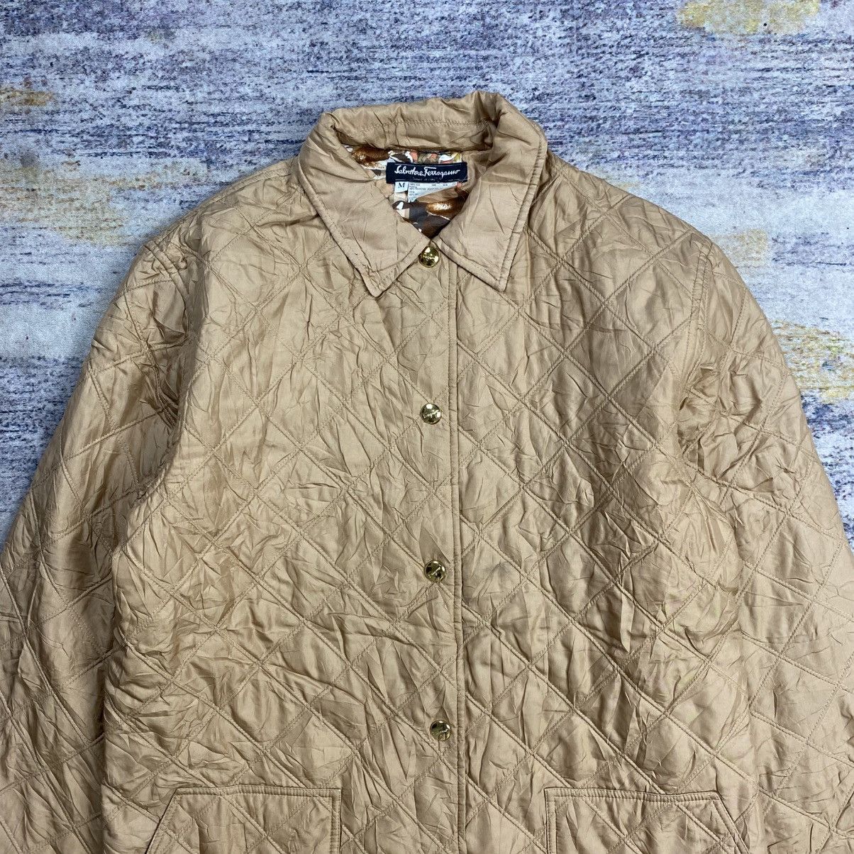 Salvatore Ferragamo Salvatore ferragamo quilted jacket Size M / US 6-8 / IT 42-44 - 4 Thumbnail
