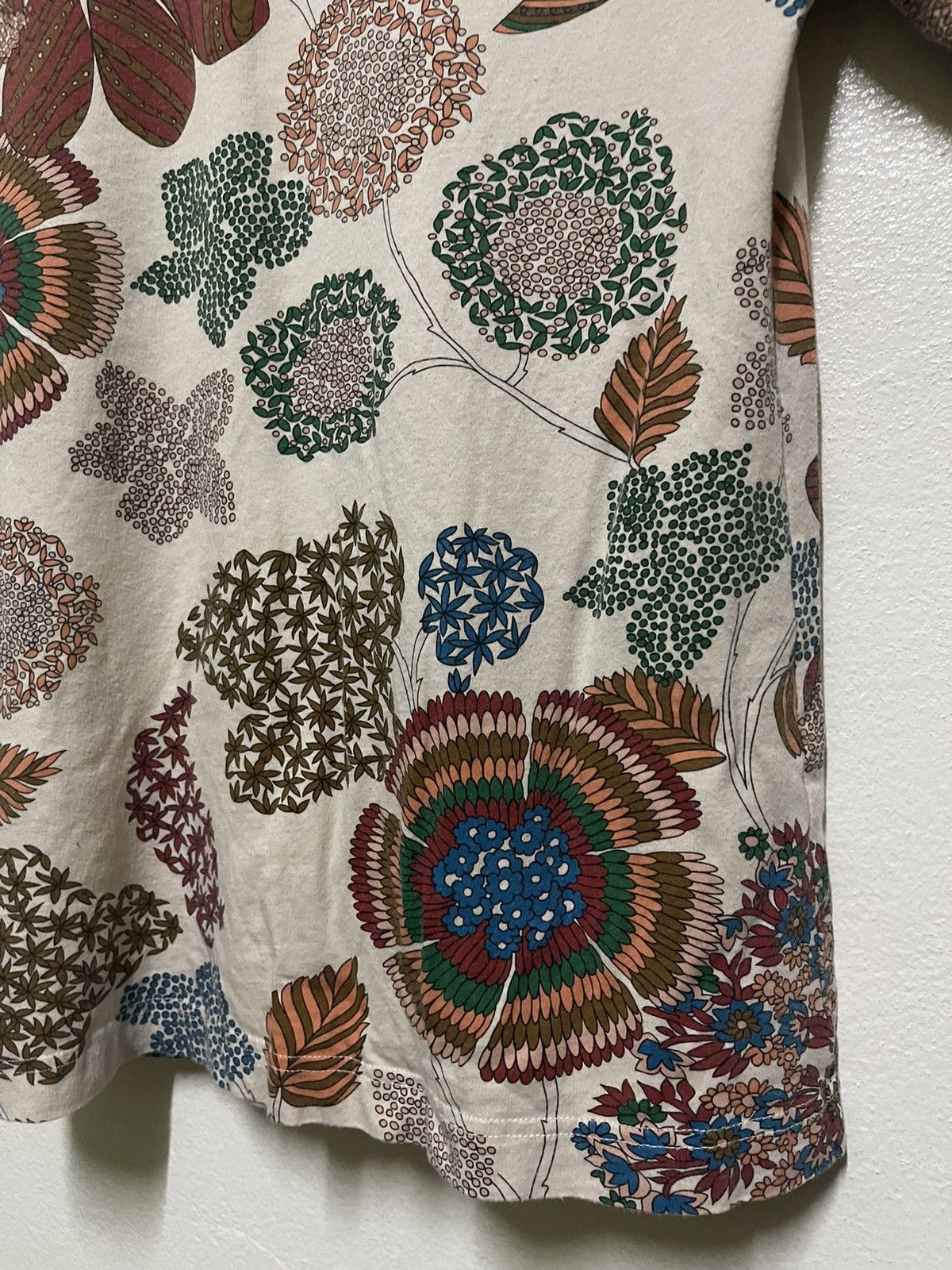 Marc Jacobs × Marc by Marc Jacobs Marc Jacobs Floral Abstract T Shirt Size XS / US 0-2 / IT 36-38 - 12 Thumbnail
