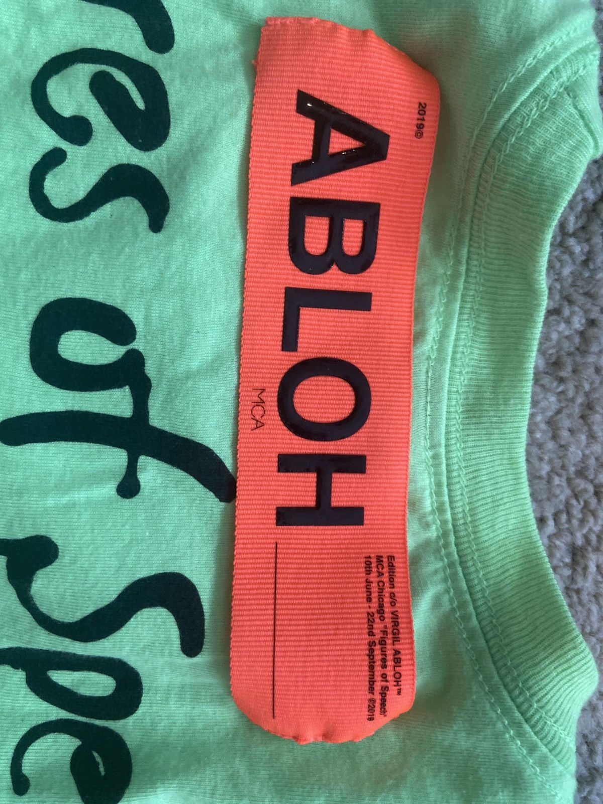 Virgil Abloh Virgil Abloh x MCA Figures Of Speech Amo tee Size US M / EU 48-50 / 2 - 4 Thumbnail