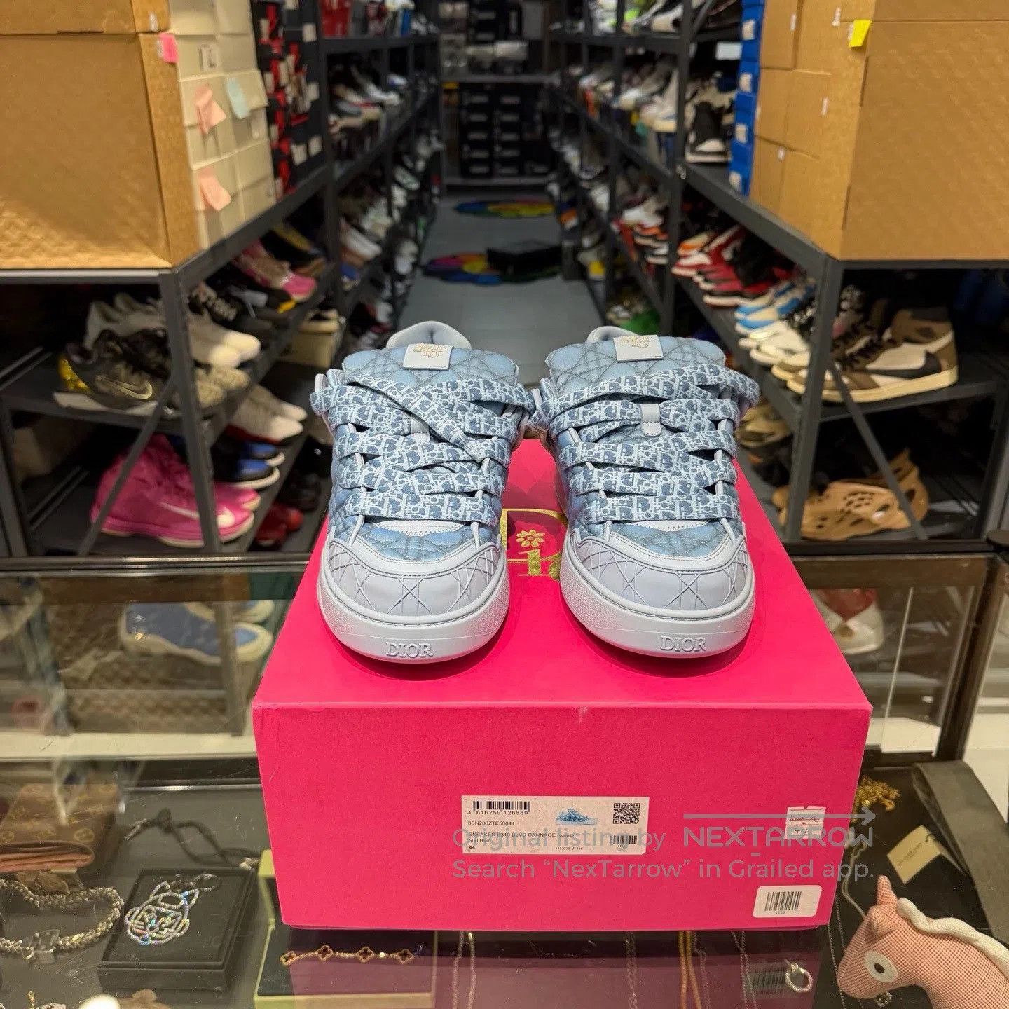 Dior ERL x Dior B9S Blue Valentine Limited. Size US 10 / EU 43 - 2 Thumbnail