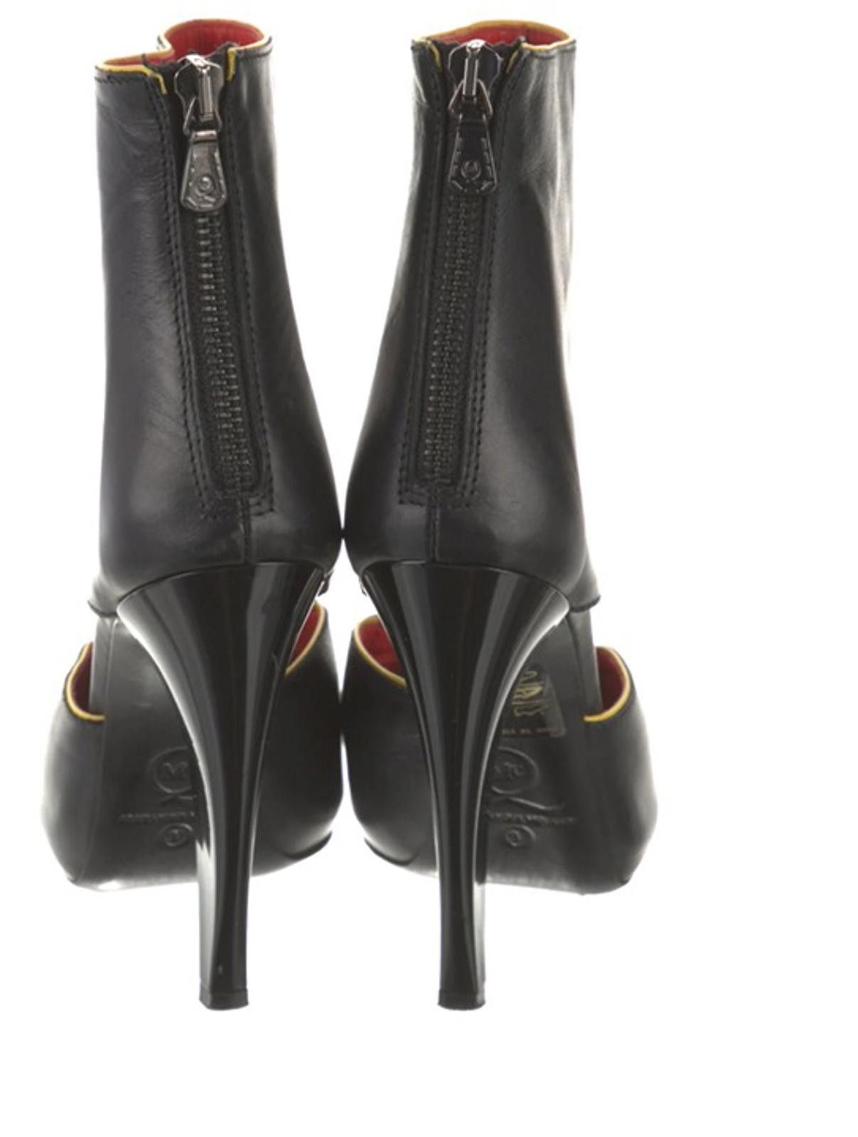 Other McQ Alexander McQueen Leather Cutout Boots - SIZE 7 Size US 7 / IT 37 - 4 Thumbnail