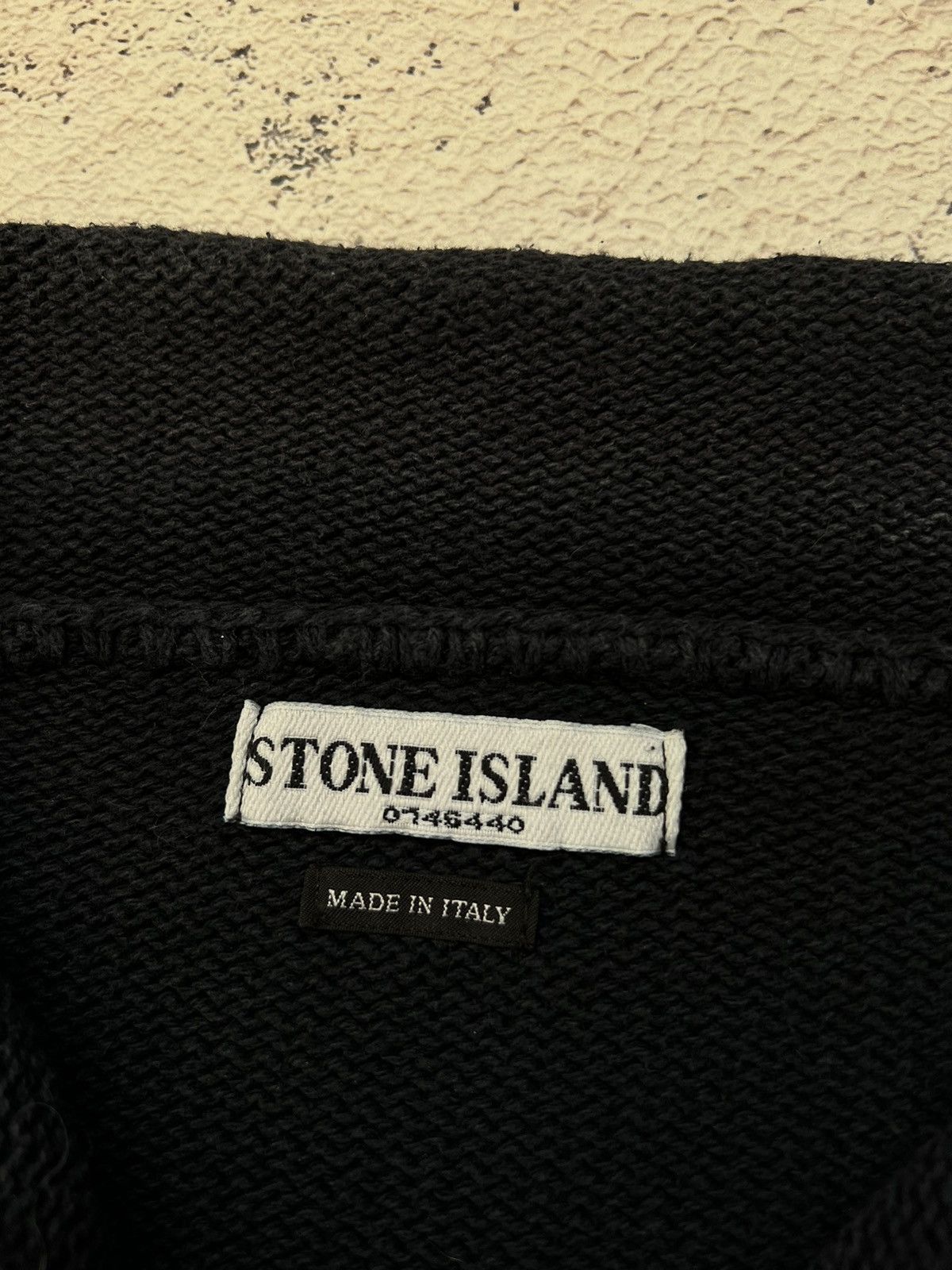 Massimo Osti × Stone Island × Vintage Stone Island Vintage Knit Sweater Size US XL / EU 56 / 4 - 4 Thumbnail