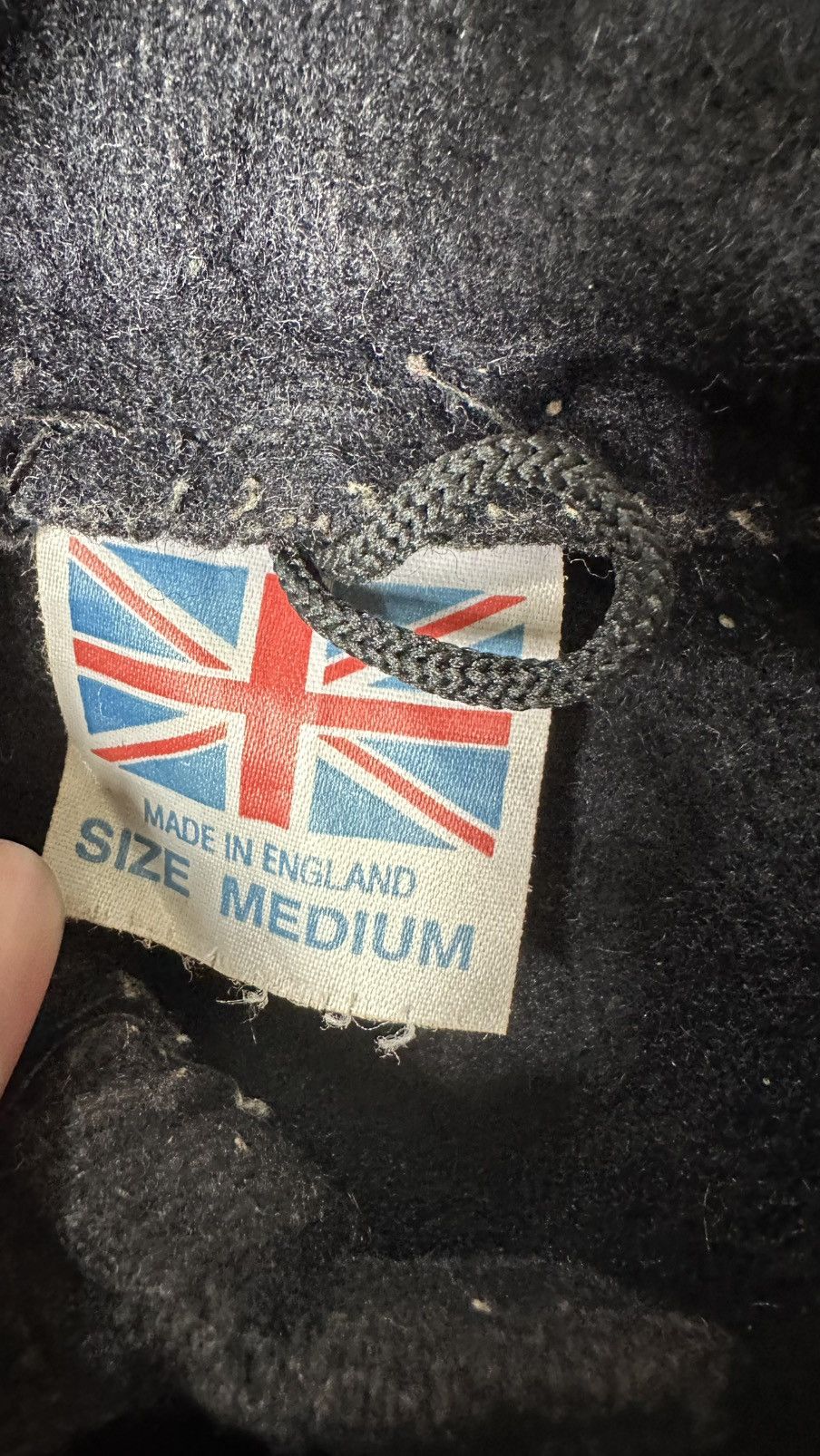 Vintage VINTAGE HEAVY WOOL MADE IN ENGLAND UNDERGORUND JACKET Size US M / EU 48-50 / 2 - 6 Thumbnail