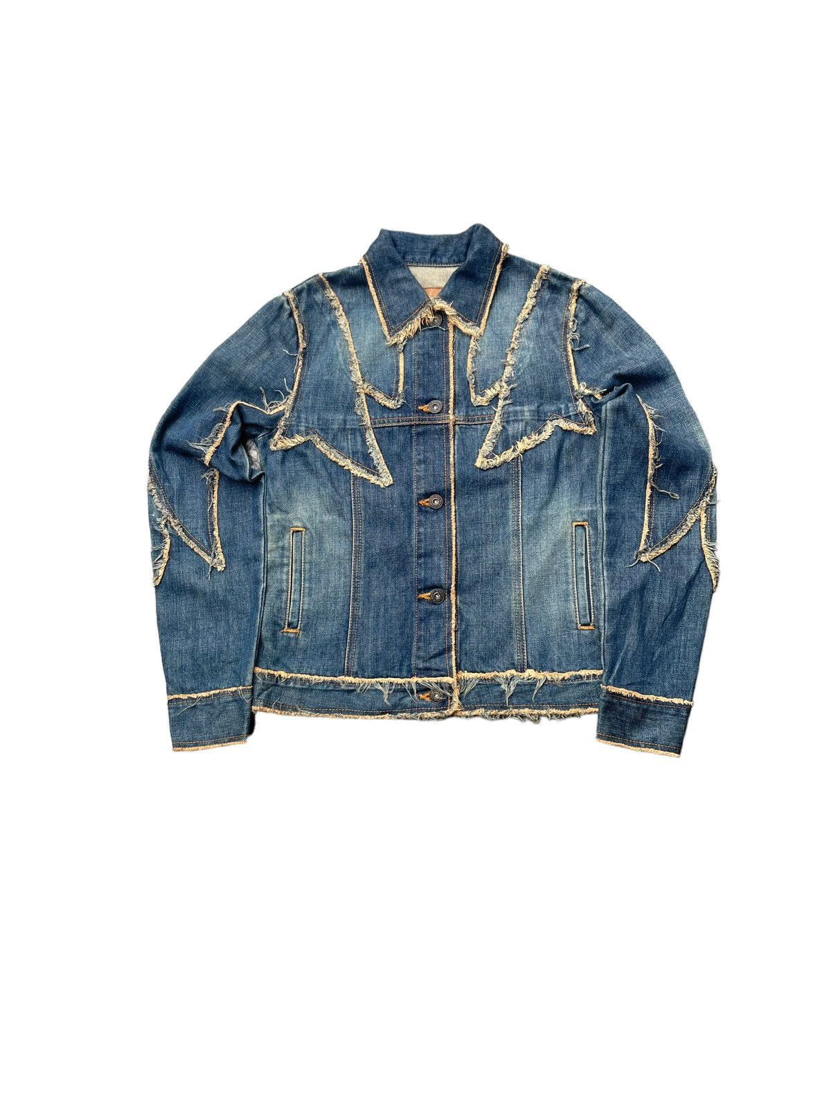 Japanese Brand Vivayou Custom Denim Jacket Size S / US 4 / IT 40 - 1 Thumbnail