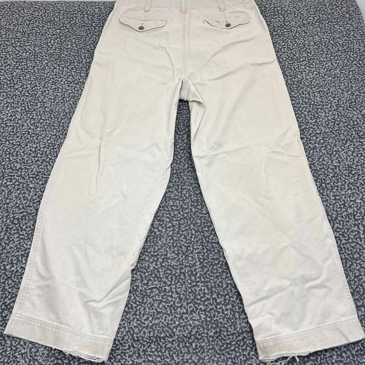 Abercrombie & Fitch Vintage Abercrombie & Fitch Pants Men 32R Straight 35x30 Size US 35 - 2 Thumbnail