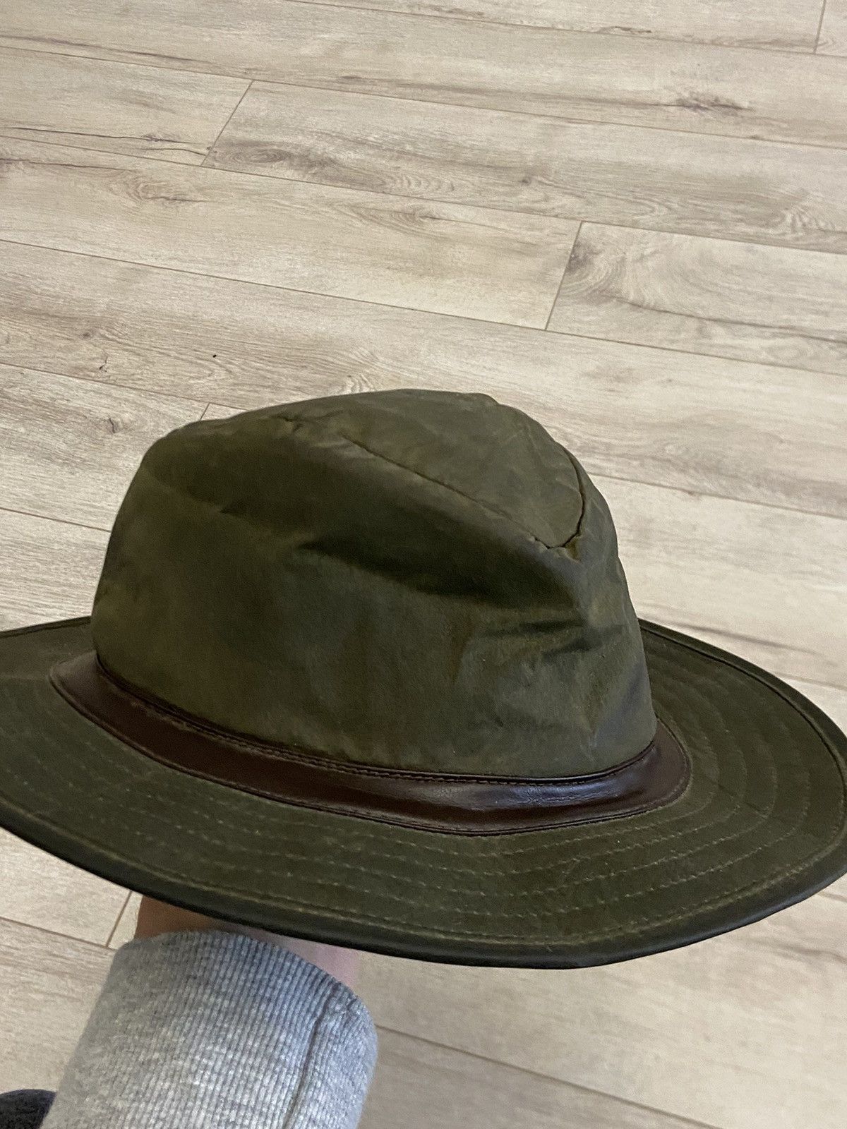 Barbour Vintage 90s Barbour Bucket Cap Hat Streetwear Нуре Size ONE SIZE - 14 Thumbnail