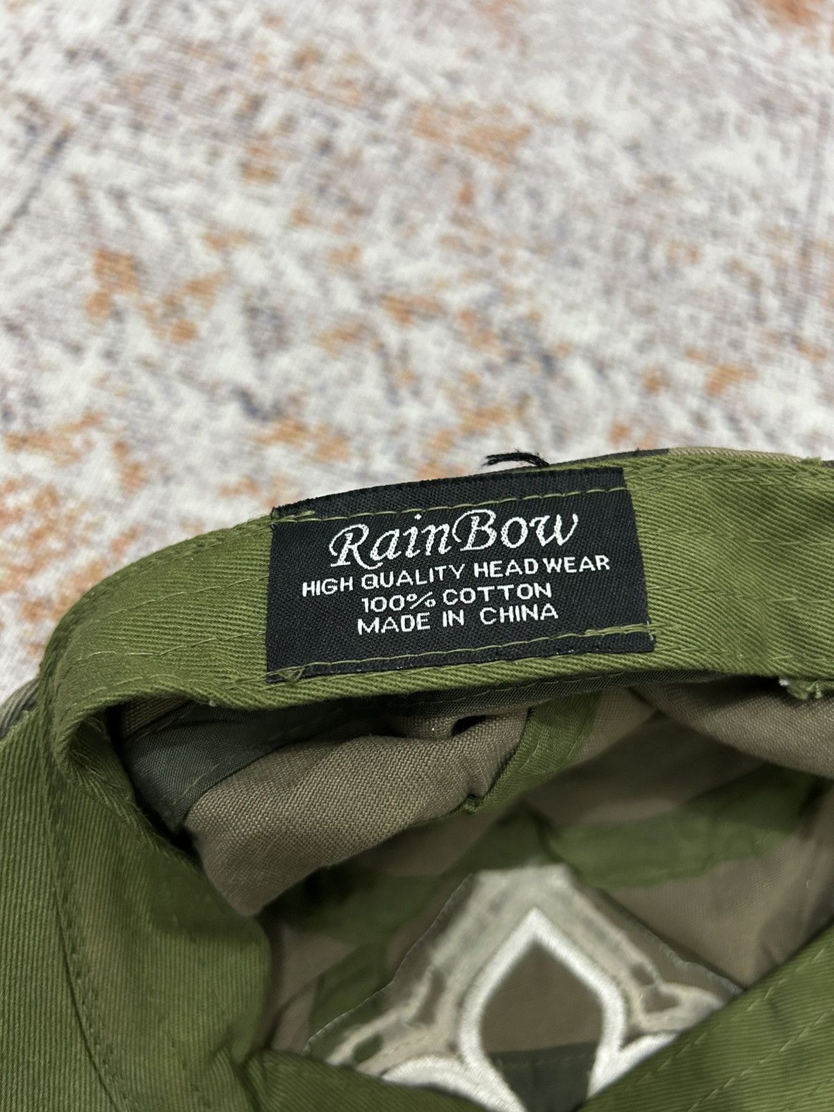 If Six Was Nine Rainbow Cross Camo Swarovski Patrol Caps Size ONE SIZE - 10 Thumbnail
