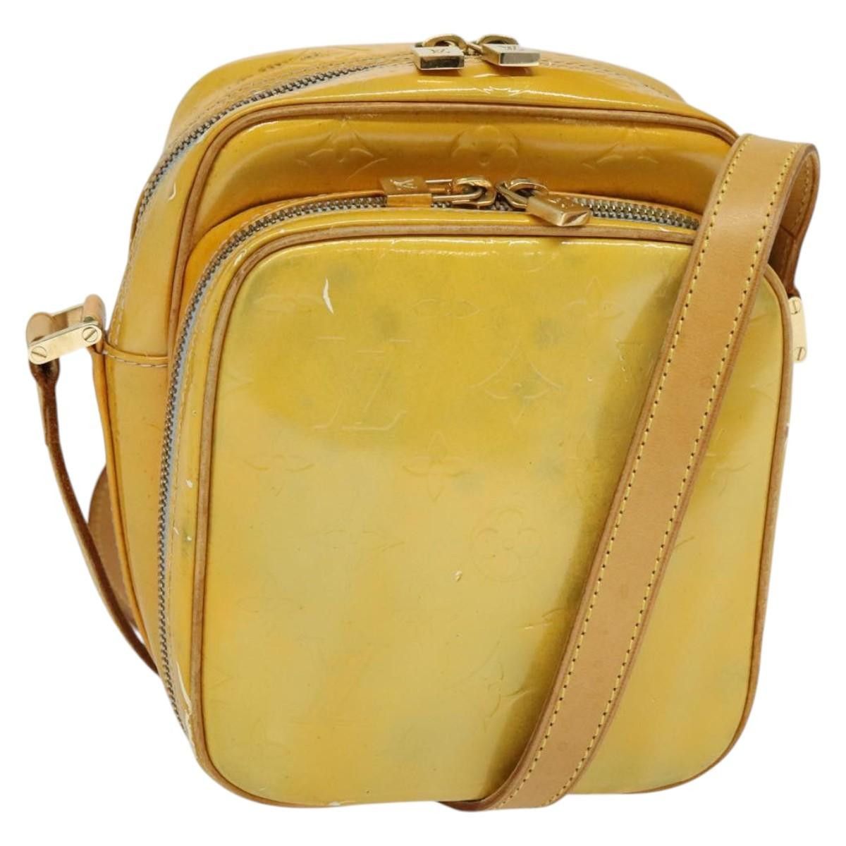 Louis Vuitton Wooster Yellow Patent Leather Shoulder Bag (Pre-Owned) Size ONE SIZE - 1 Thumbnail