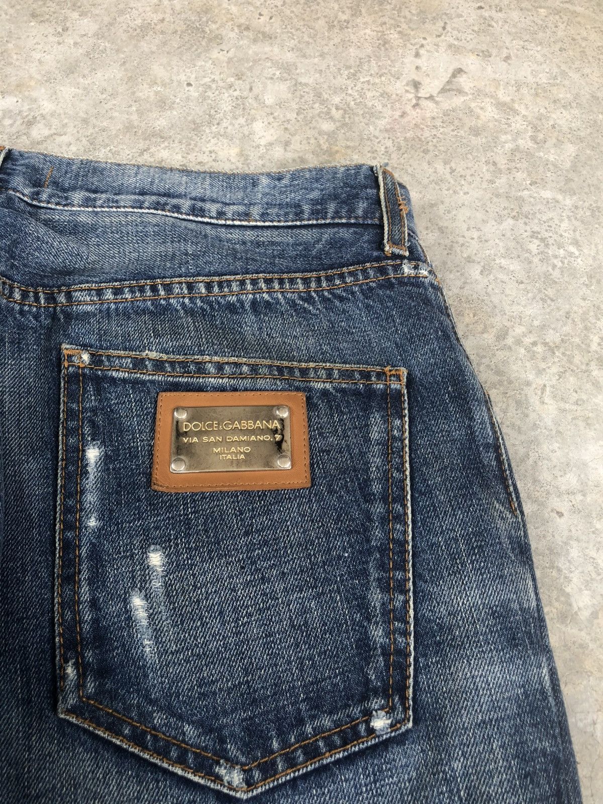 Dolce & Gabbana Distressed Jeans
