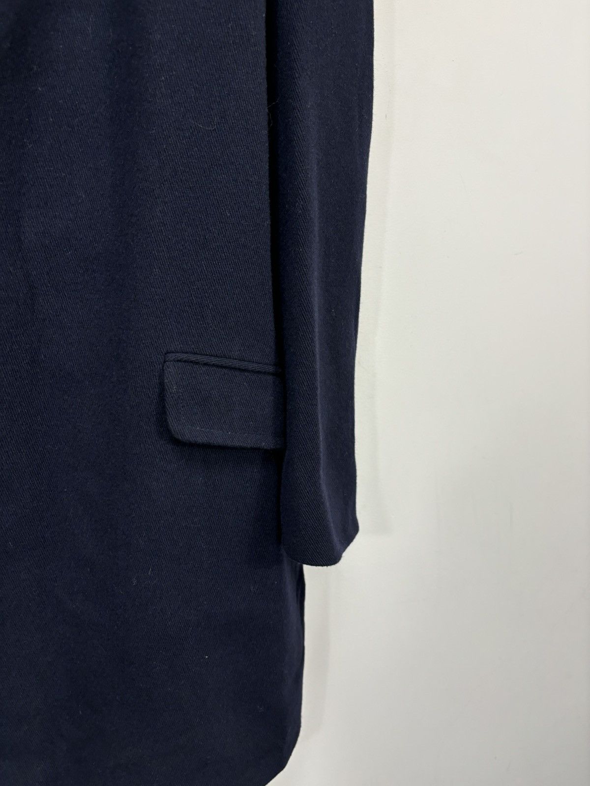 Other UK The British Tailor 350£ Men’s Navy Blue Wool Car Overcoat Size US XL / EU 56 / 4 - 6 Thumbnail