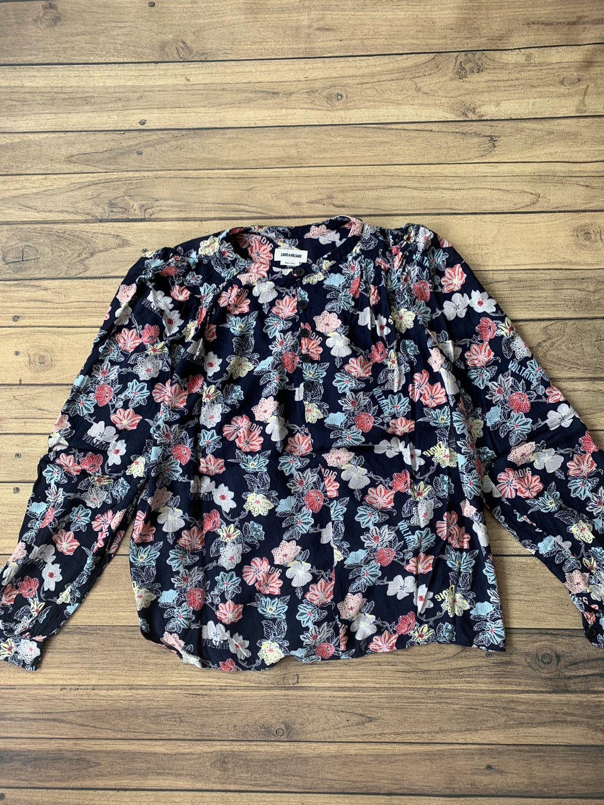 Zadig & Voltaire Zadig and voltaire floral fullprint blouse Size S / US 4 / IT 40 - 1 Thumbnail