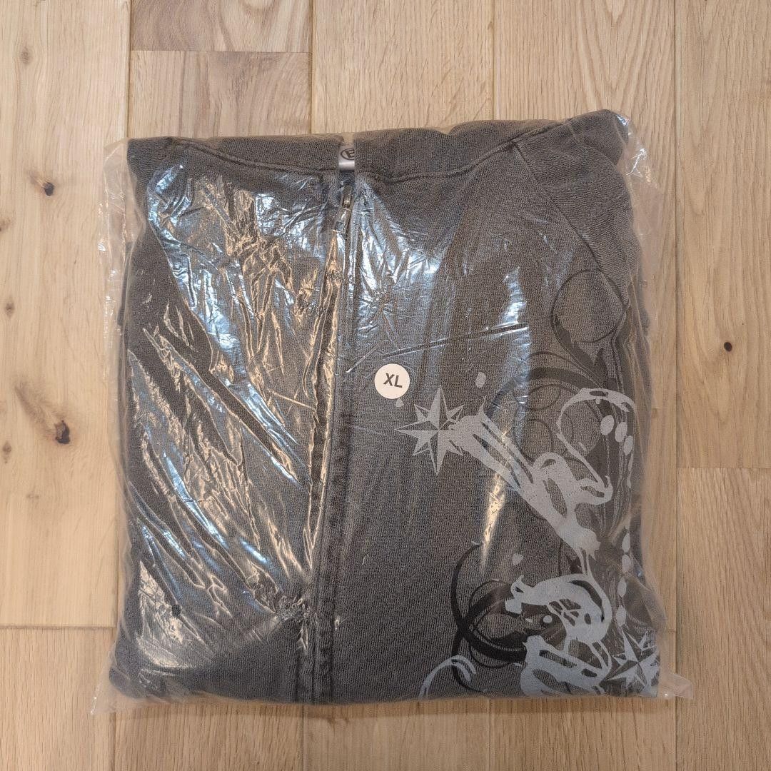 basketcase gallery Basketcase Gallery “LEXI v2” Zip Hoodie – Washed Black, XL Size US XL / EU 56 / 4 - 3 Thumbnail