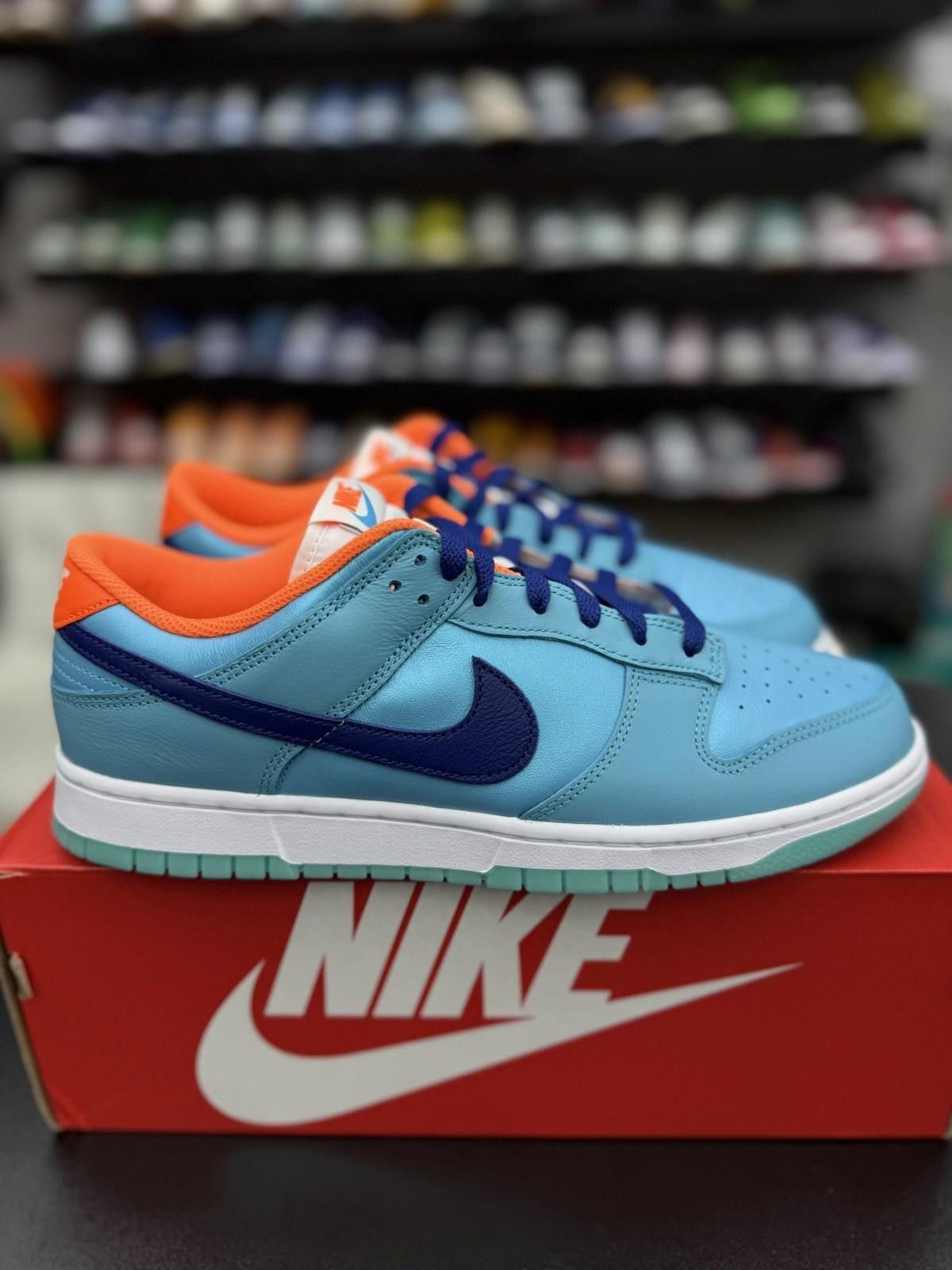 Nike Nike Dunk Low Retro SE Baltic Blue Deep Royal Shoes (11) New Size US 11 / EU 44 - 1 Thumbnail