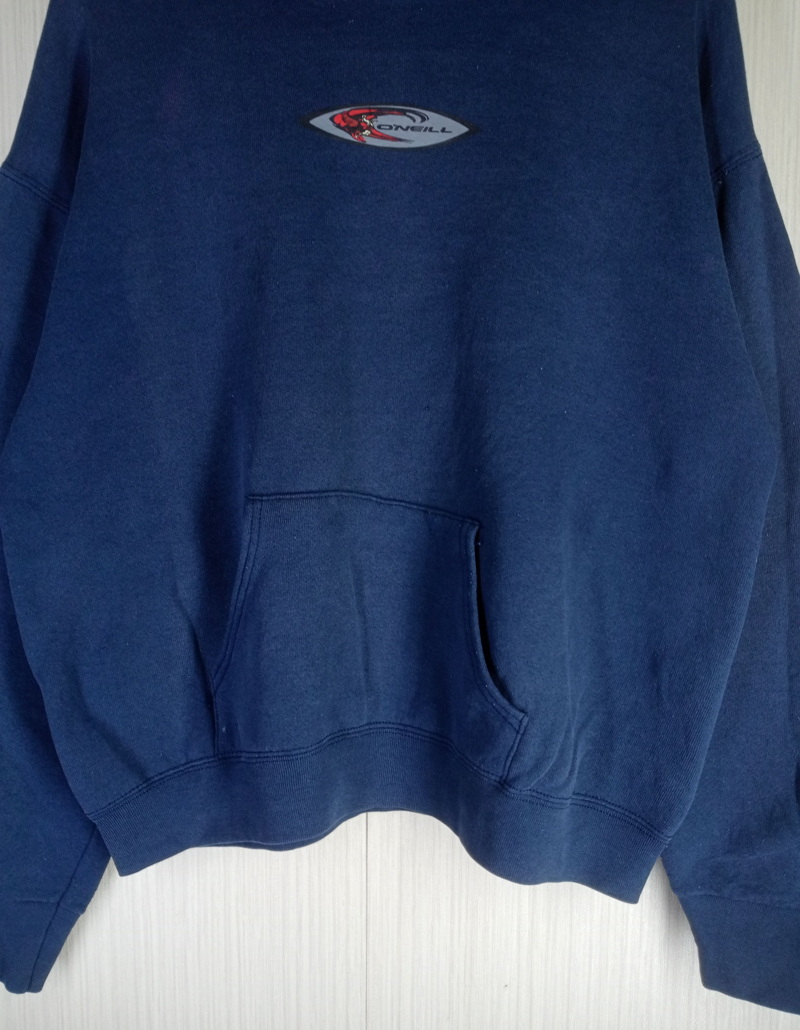O'Neill Rare Vintage 90s O'Neill Big Logo Hoodie Sweatshirt Size US L / EU 52-54 / 3 - 5 Thumbnail
