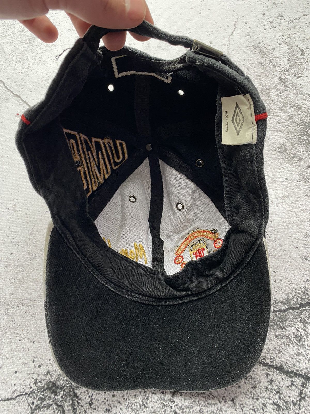 Umbro Vintage Manchester United Football Club baseball cap Umbro Size ONE SIZE - 6 Thumbnail