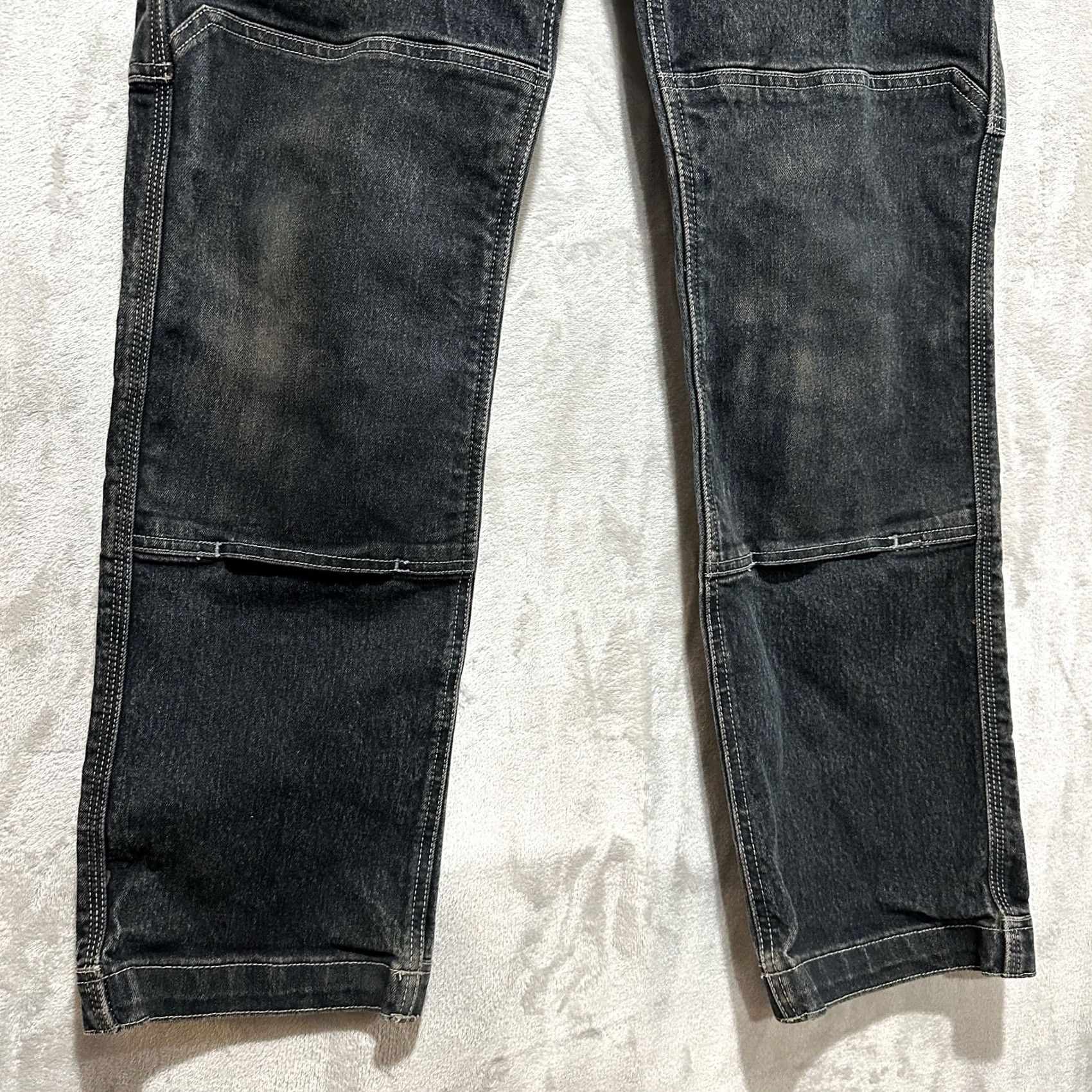 Dickies Dickies 874 Jeans Men 30 Black Double Knee Pockets Denim Relaxed Straight 5-Pocket Stretch Size US 30 / EU 46 - 7 Thumbnail