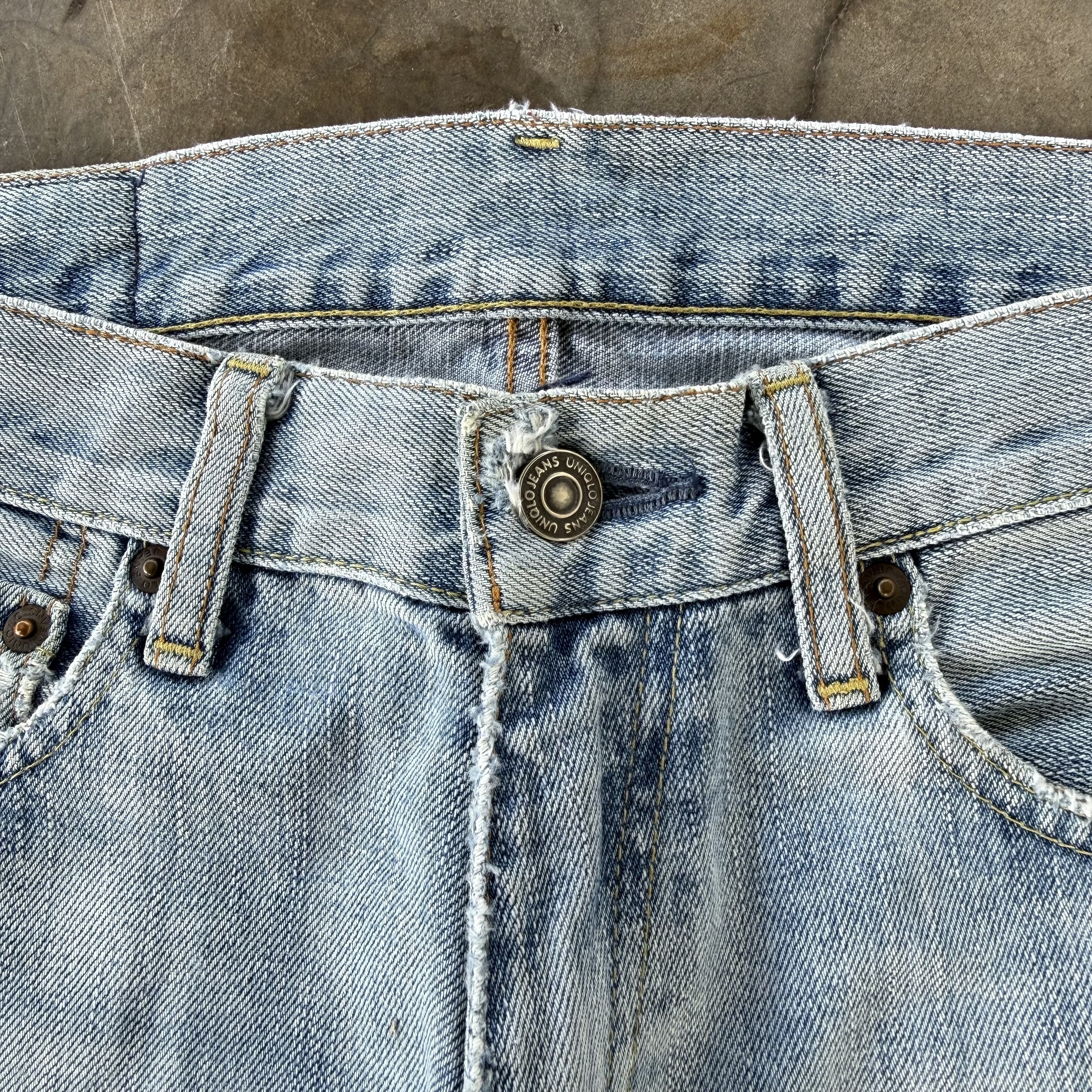 Japanese Brand Vintage Japan S003 Faded Denim Jean Pants Size US 30 / EU 46 - 6 Thumbnail
