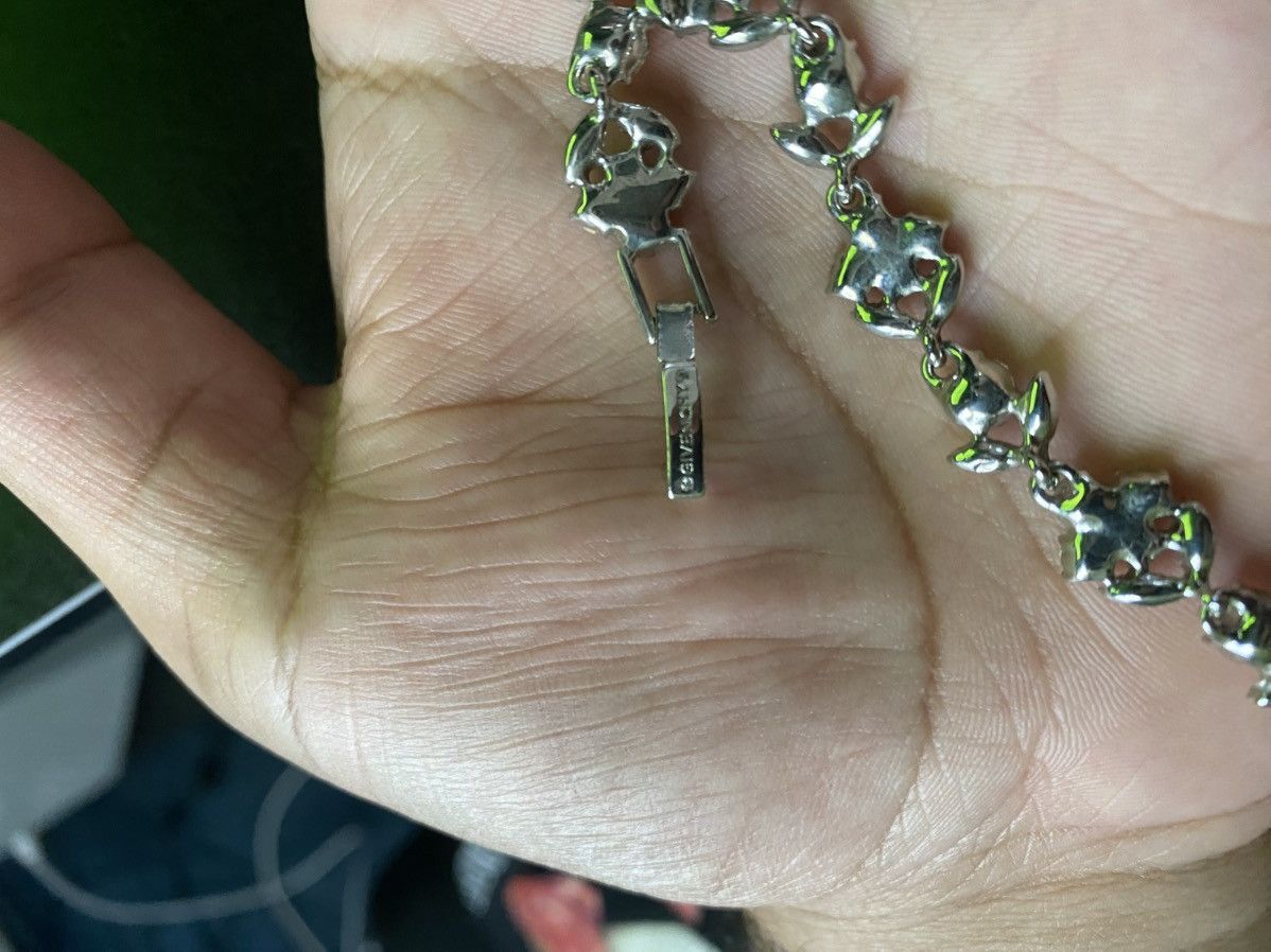 Givenchy Givenchy Silver Flower Bracelet Size ONE SIZE - 2 Thumbnail